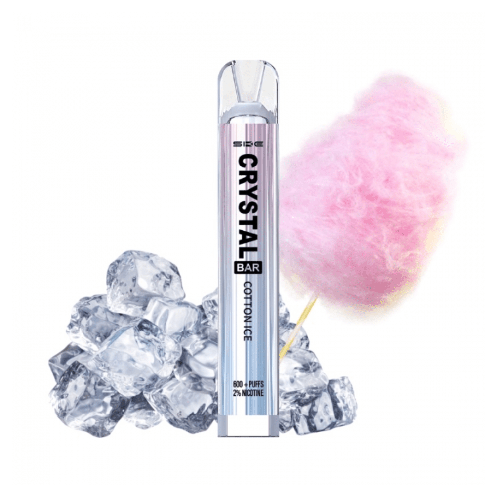 Crystal Bar - Cotton Candy Ice - Electromist.co.ukDisposablesSKE Crystal