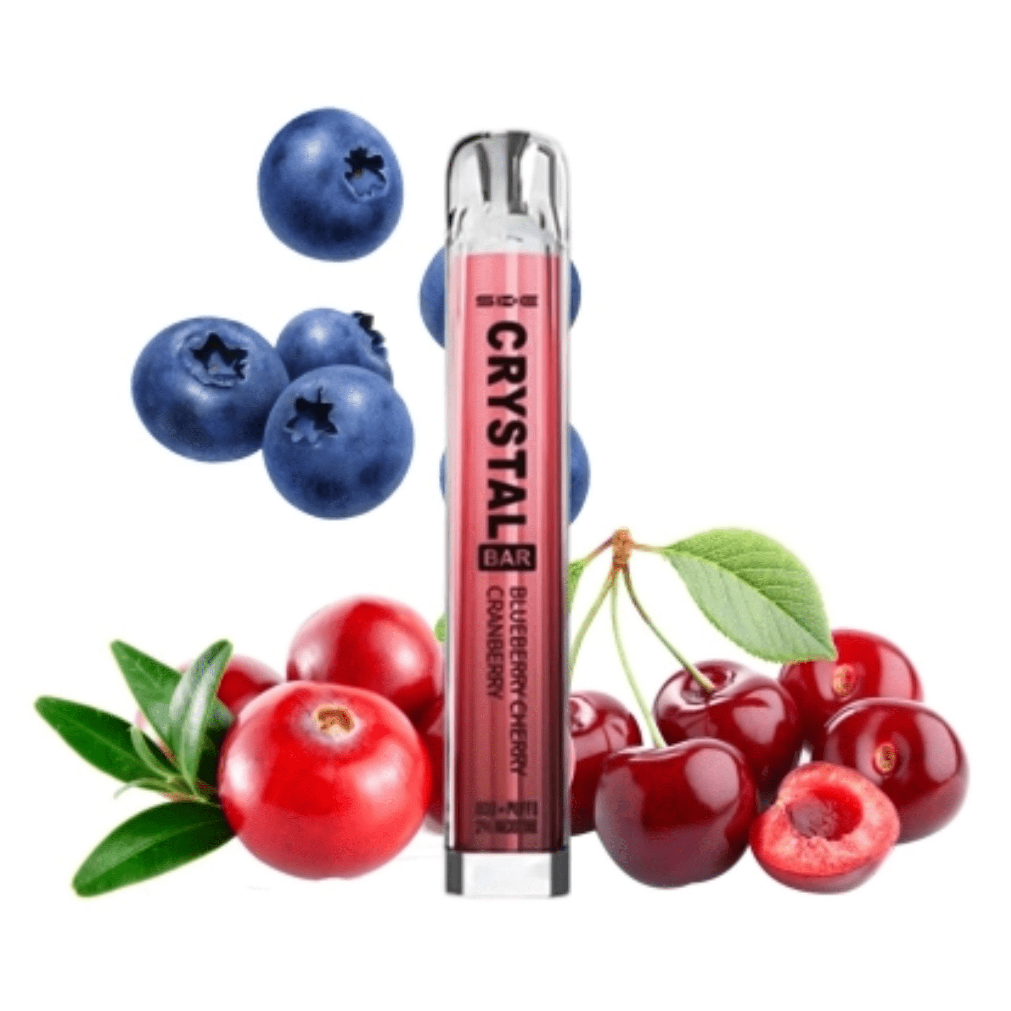 Crystal Bar - Blue Cherry Cranberry - Electromist.co.ukDisposablesSKE Crystal