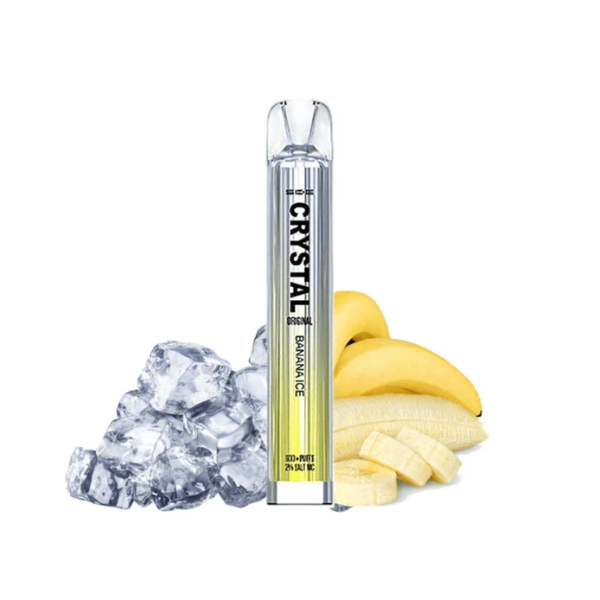 Crystal Bar - Banana Ice - Electromist.co.ukDisposablesSKE Crystal