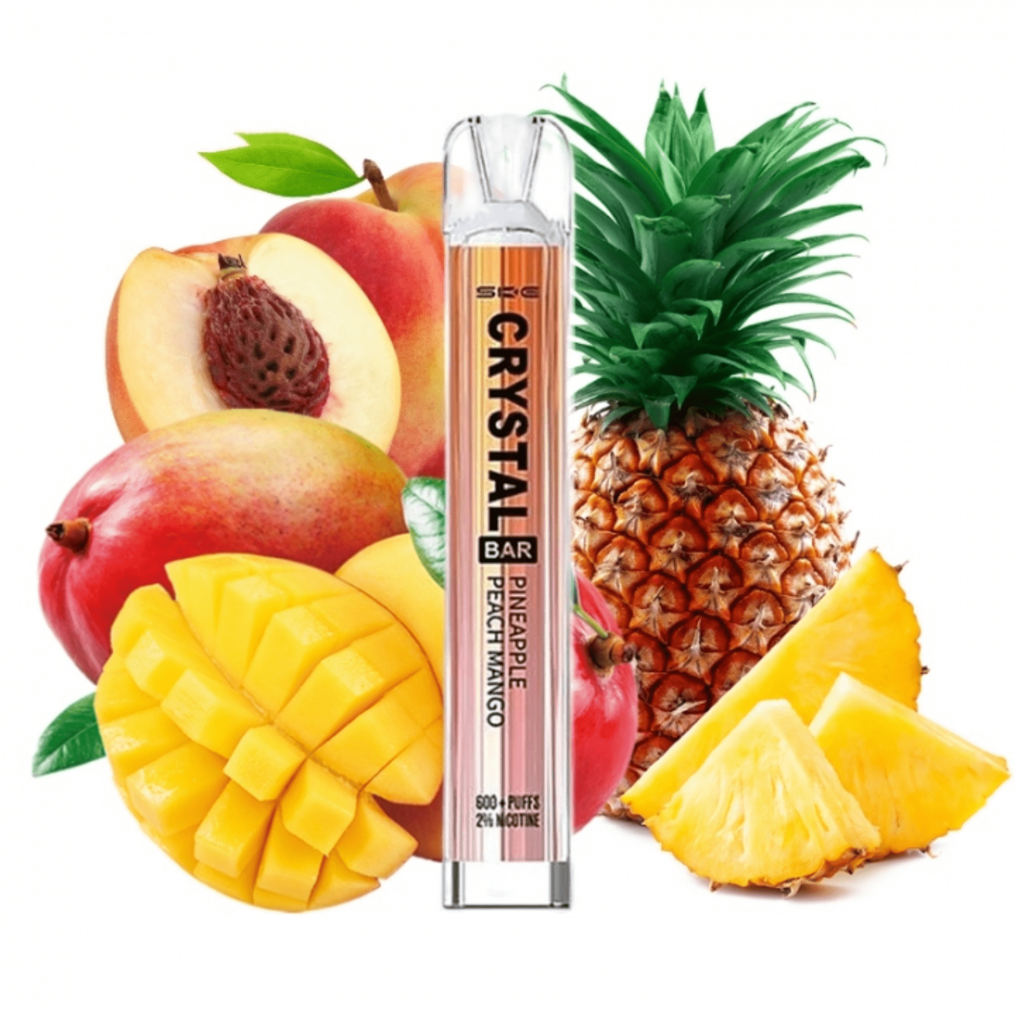 Crystal Bar - Pineapple Peach Mango - Electromist.co.ukDisposablesSKE Crystal