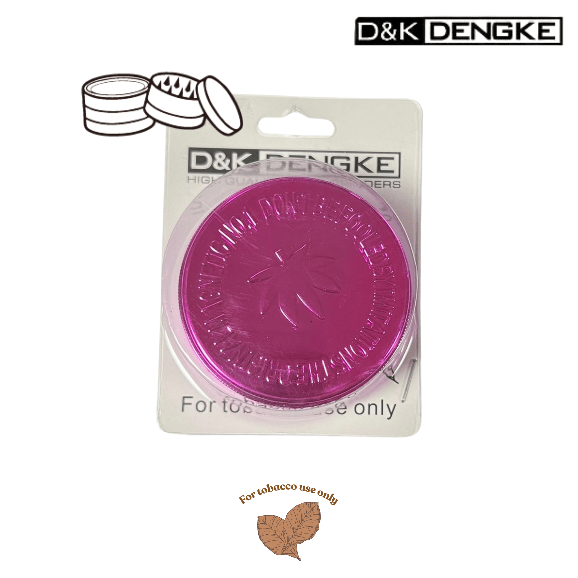 D&K Dengke - Plastic Herb Grinder - Electromist.co.ukD&K DENGKE
