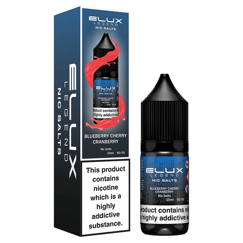 ELUX SALTS Blueberry Cherry Cranberry 10ML - Electromist.co.ukE - LiquidElux