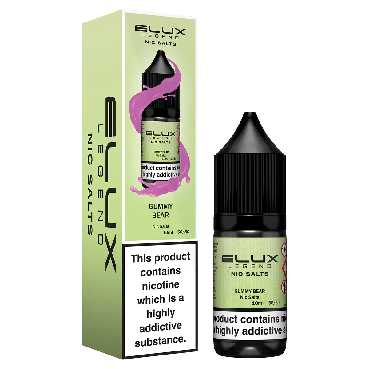 ELUX SALTS Gummy Bear 10ML - Electromist.co.ukE - LiquidElux