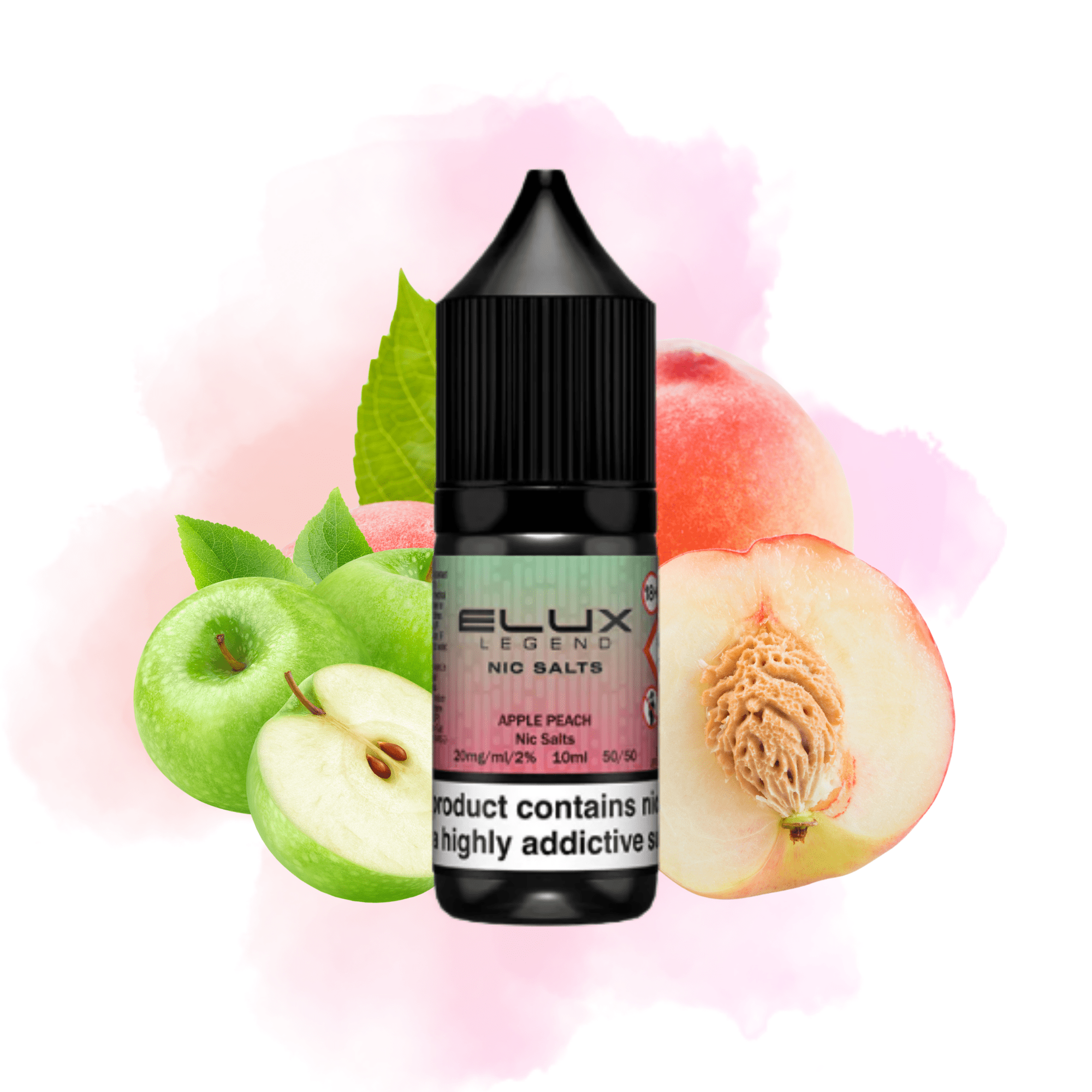 ELUX SALTS Apple Peach 10ML - Electromist.co.ukE - LiquidElux
