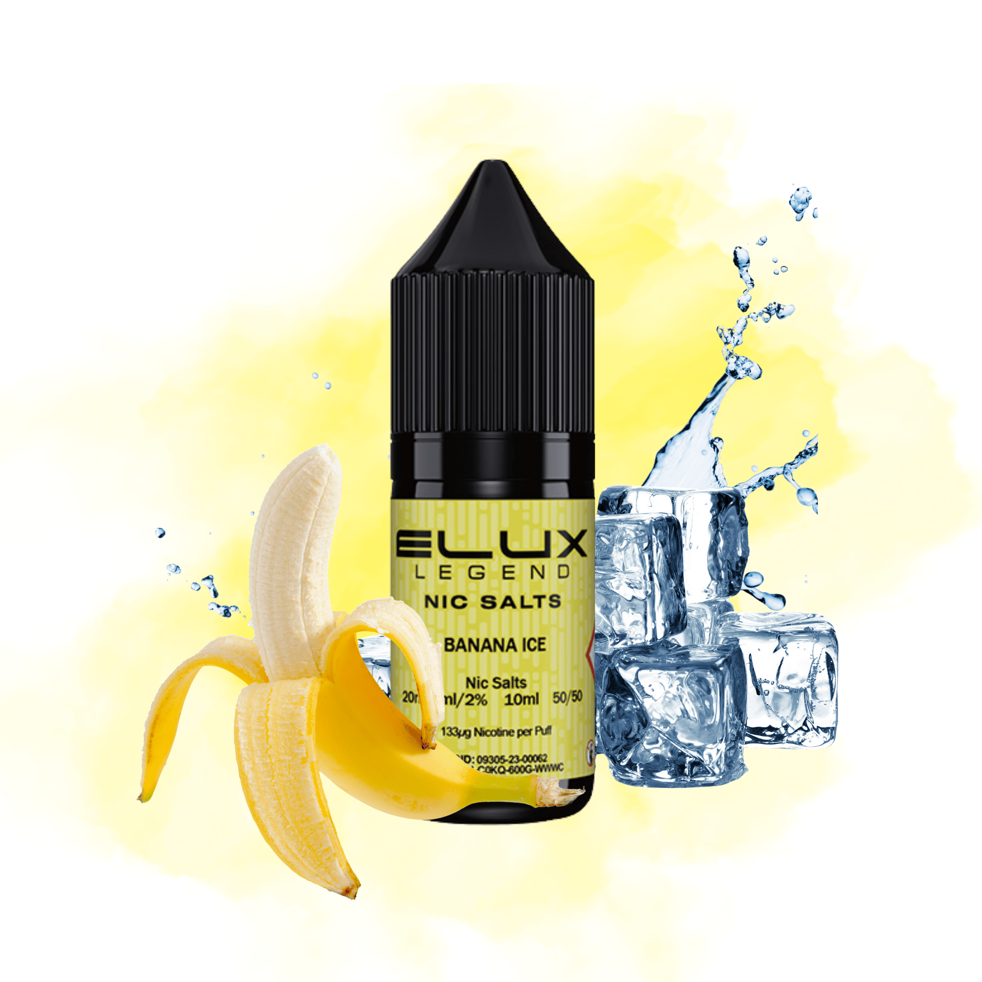 ELUX SALTS Banana Ice 10ML - Electromist.co.ukE - LiquidElux