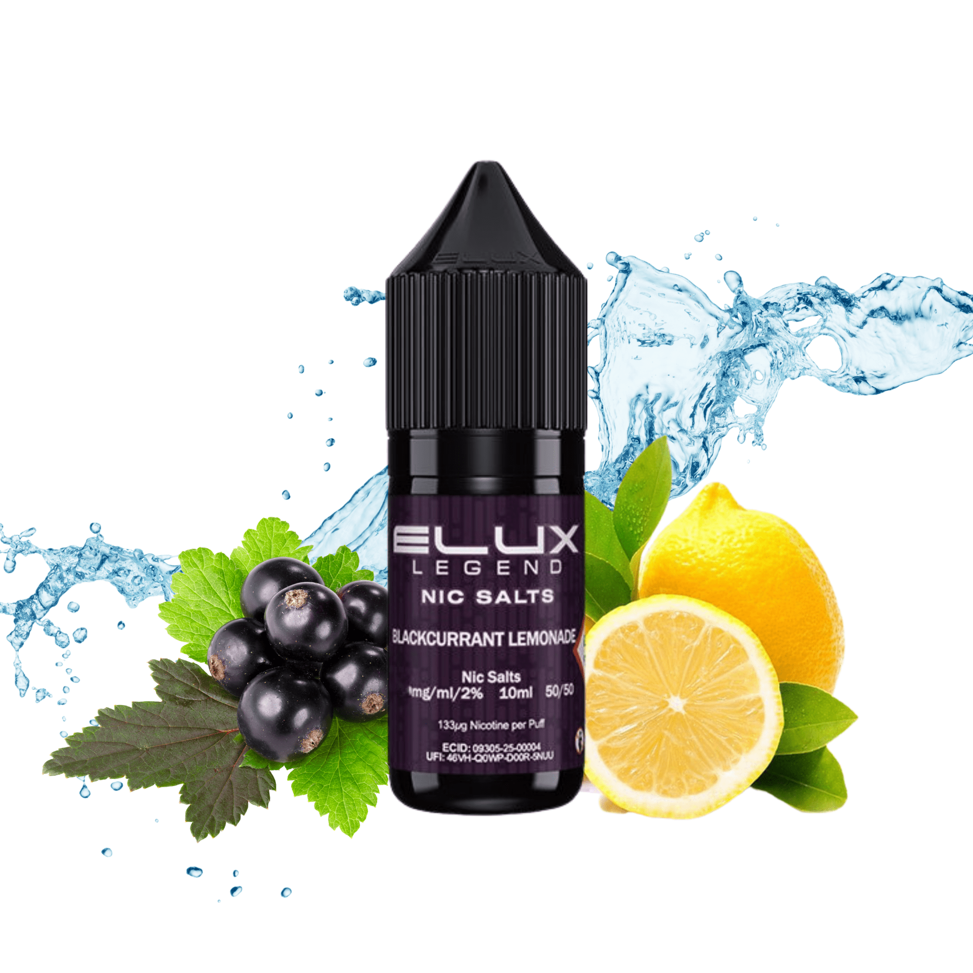 ELUX SALTS Blackcurrant Lemonade 10ML - Electromist.co.ukE - LiquidElux