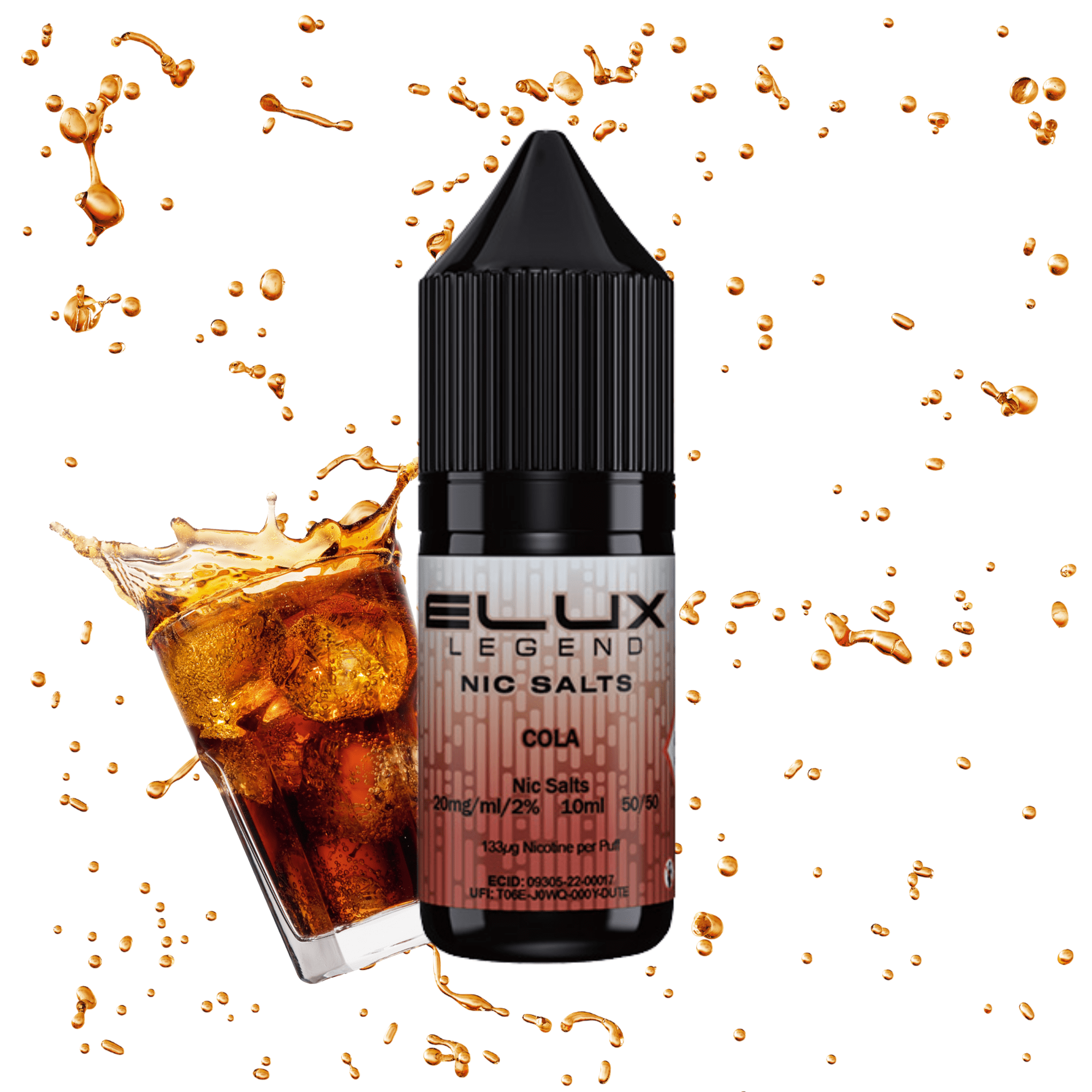 ELUX SALTS Cola 10ML - Electromist.co.ukE - LiquidElux