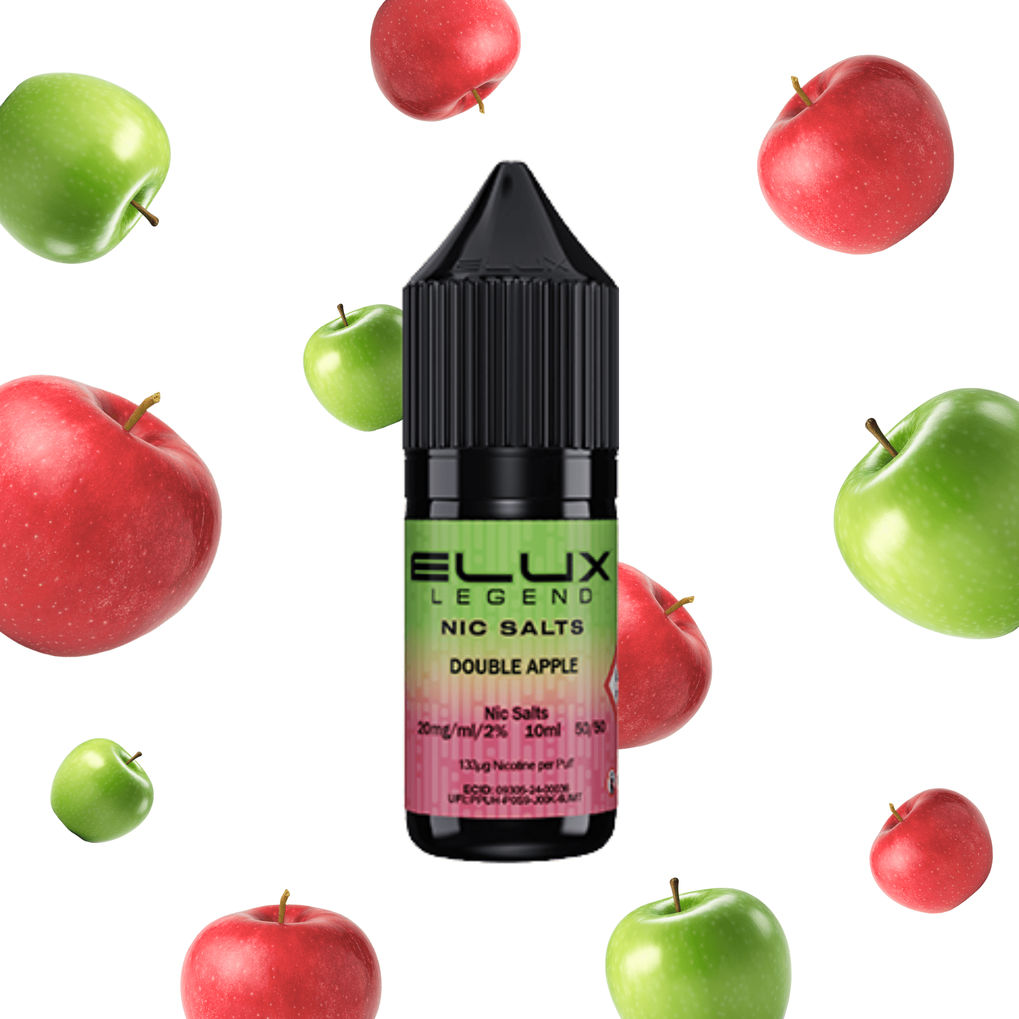 ELUX SALTS Double Apple 10ML - Electromist.co.ukE - LiquidElux