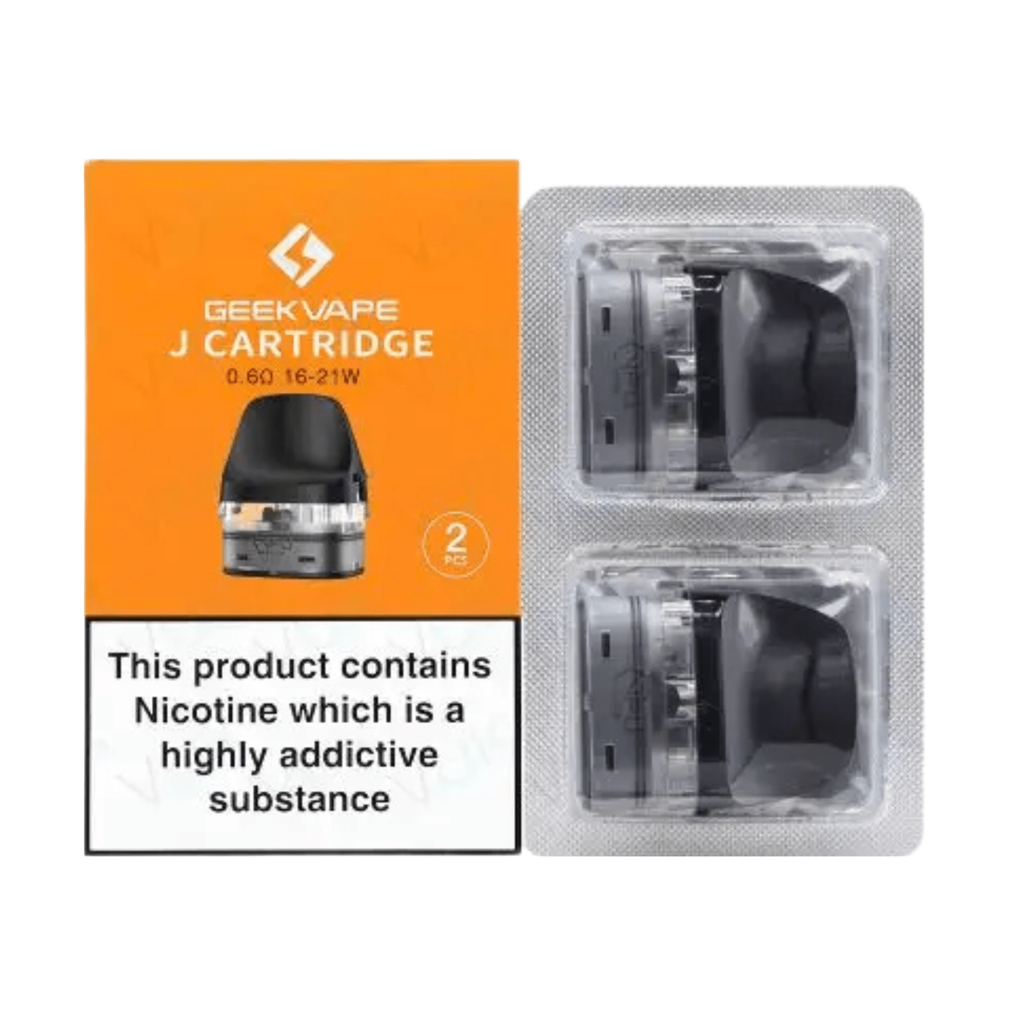 Geekvape J Pods 0.6ohm (pack of 2) - Electromist.co.ukpodsgeekvape