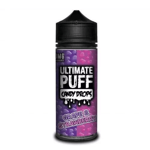 Ultimate Puff Grape and Strawberry Candy 100ml E - Liquid - Electromist.co.ukEliquidUltimate Puff