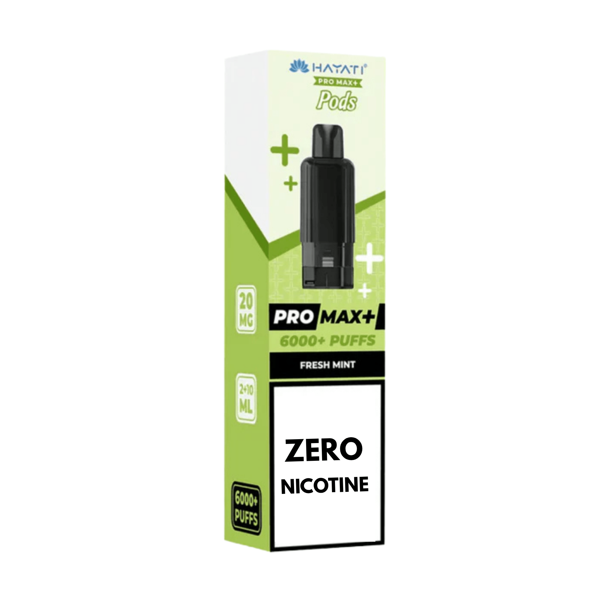 Hayati 6K Refil Pods ZERO NICOTINE - Fresh Mint - Electromist.co.ukPod kitsHayati