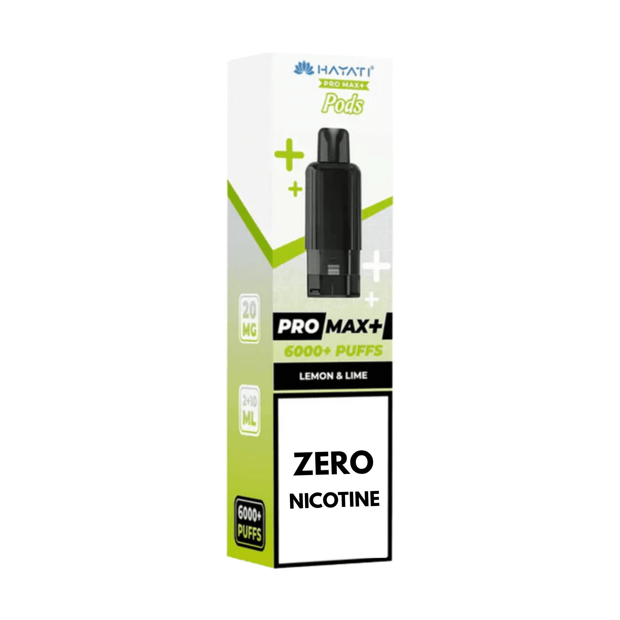 Hayati 6K Refil Pods ZERO NICOTINE - Lemon & Lime - Electromist.co.ukPod kitsHayati