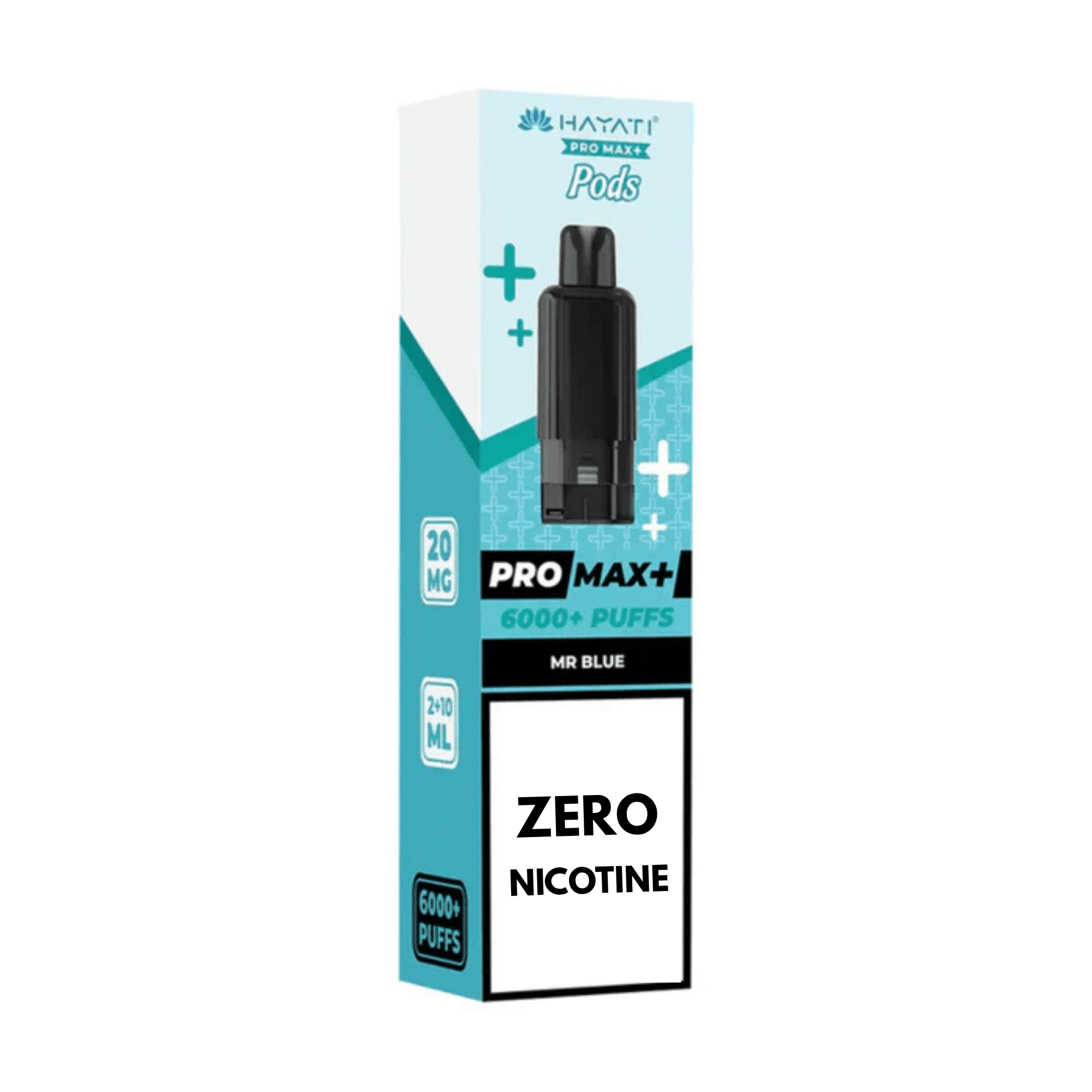 Hayati 6K Refil Pods ZERO NICOTINE - Mr Blue - Electromist.co.ukPod kitsHayati