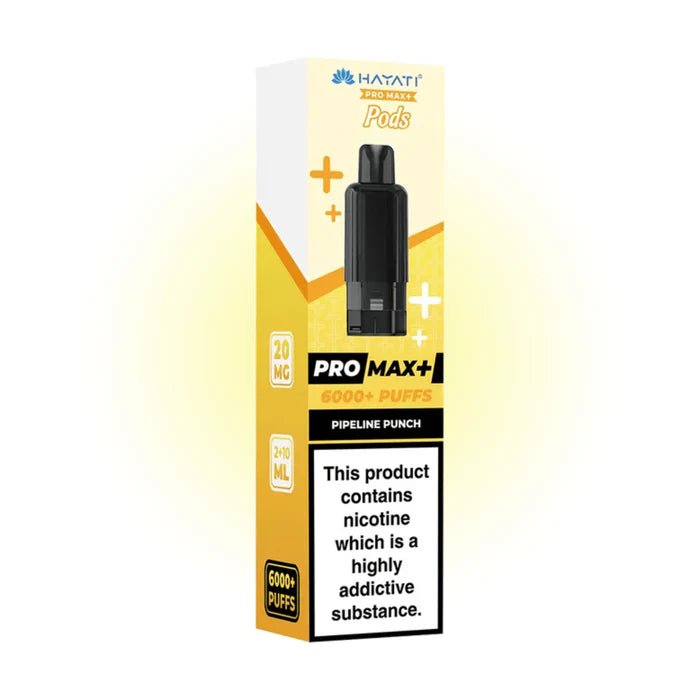 Hayati Pro Max 6000+ Prefilled Pods - Pipeline Punch - Electromist.co.ukPod kitsHayati