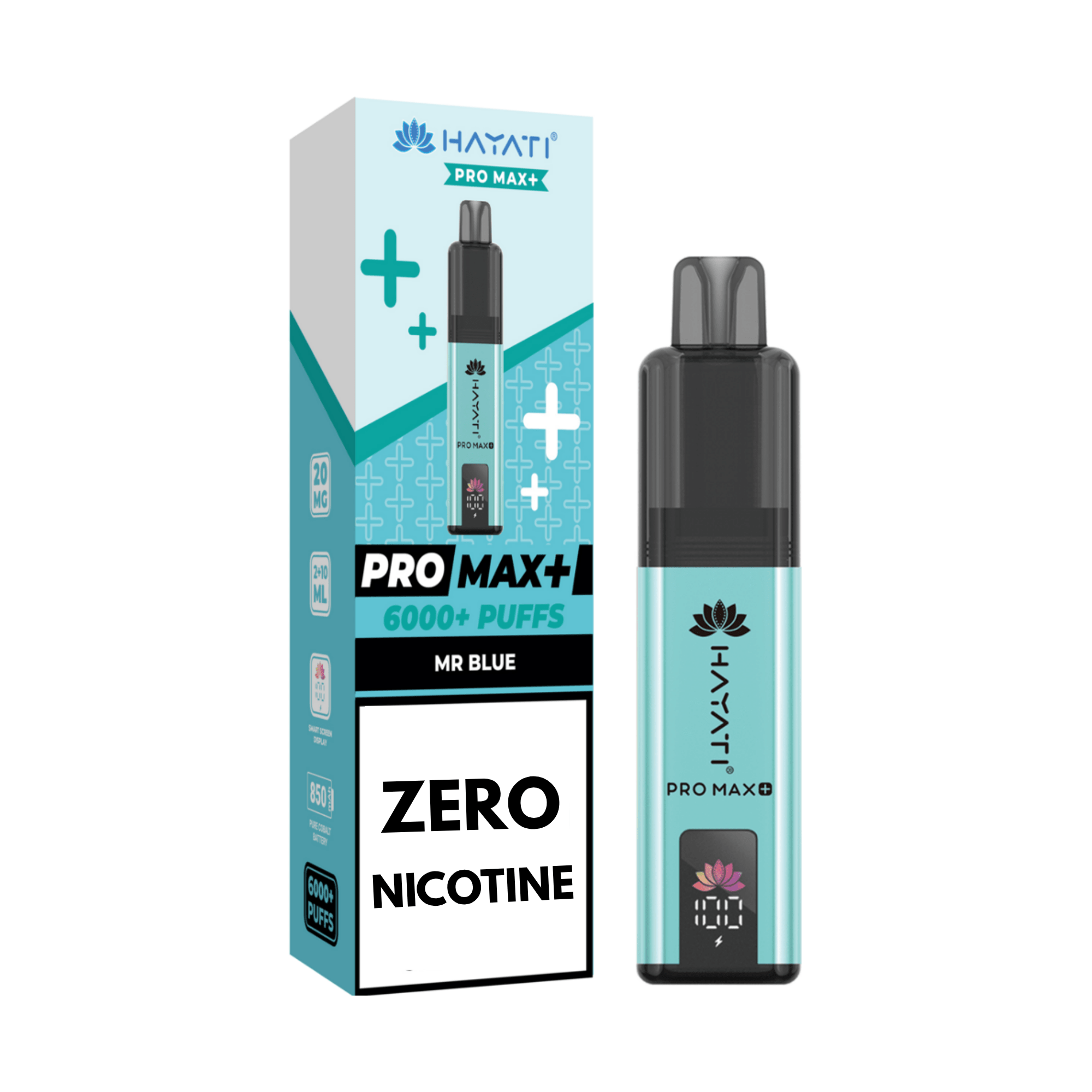 Hayati Pro Max+ 6K ZERO NICOTINE - Mr Blue - Electromist.co.ukPod kitsHayati