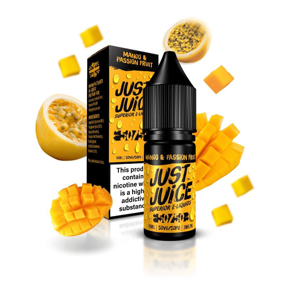 Just Juice - Mango and Passion Fruit 10ml - Electromist.co.ukEliquidJust Juice