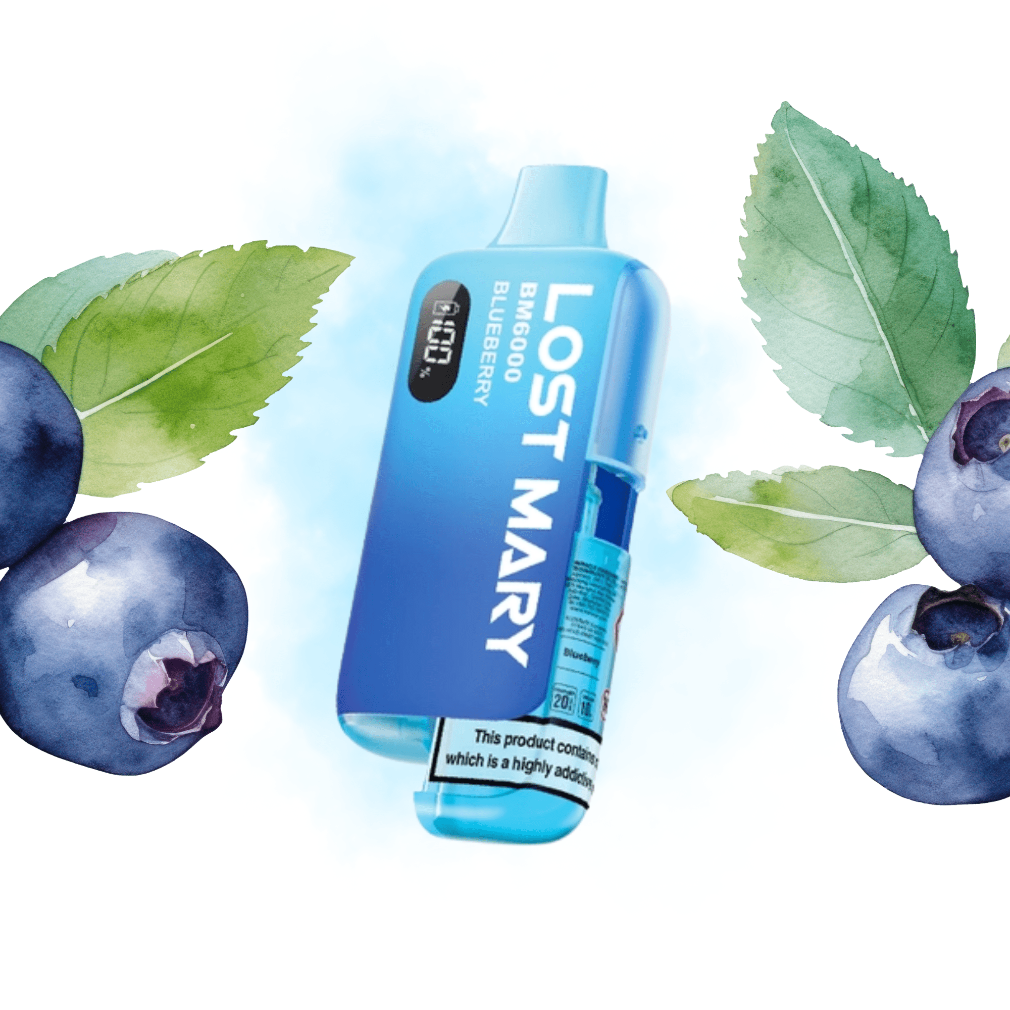 Lost Mary BM6000 - Refillable Kit Blueberry 20mg - Electromist.co.ukLost Mary
