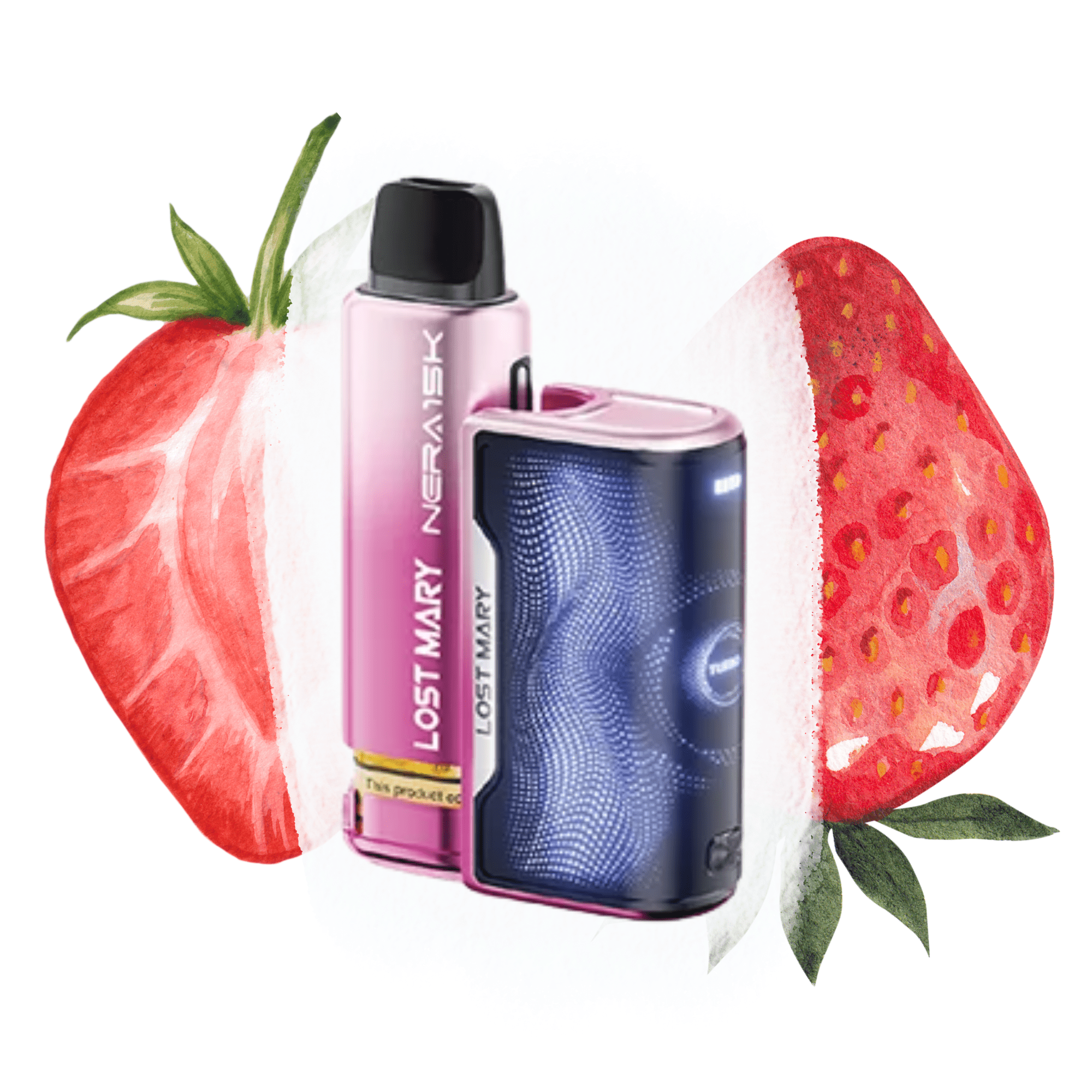 Lost Mary Nera 30K Fullview Kit - Strawberry Ice - Electromist.co.ukLost Mary