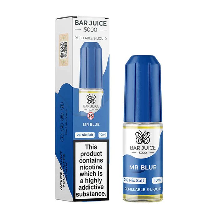 Bar 5000 - Mr Blue 10ml - Electromist.co.ukE - LiquidBar Juice