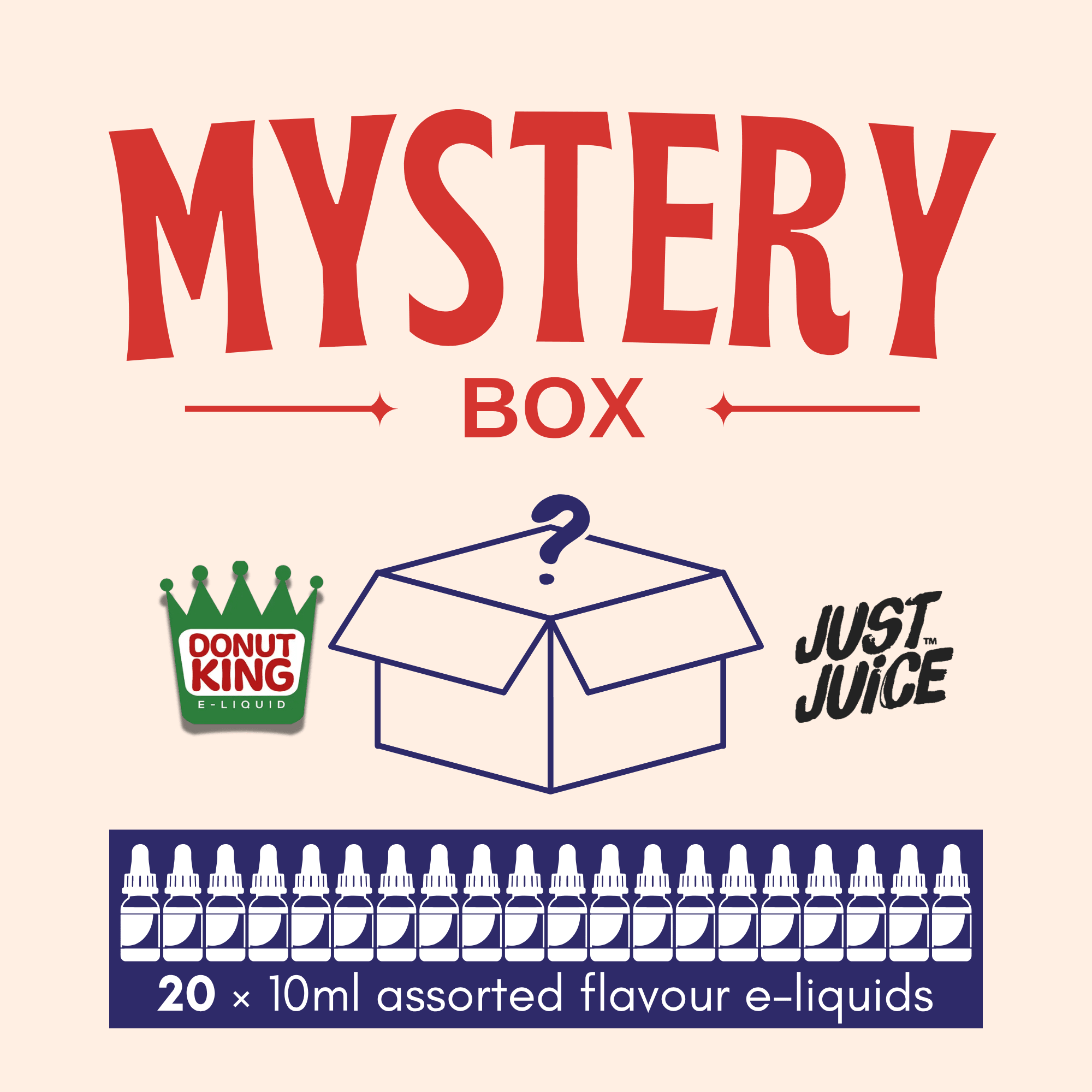 MYSTERY BOX - 20 x 10 ml E - Liquid - Electromist.co.ukEliquidElectromist.co.uk