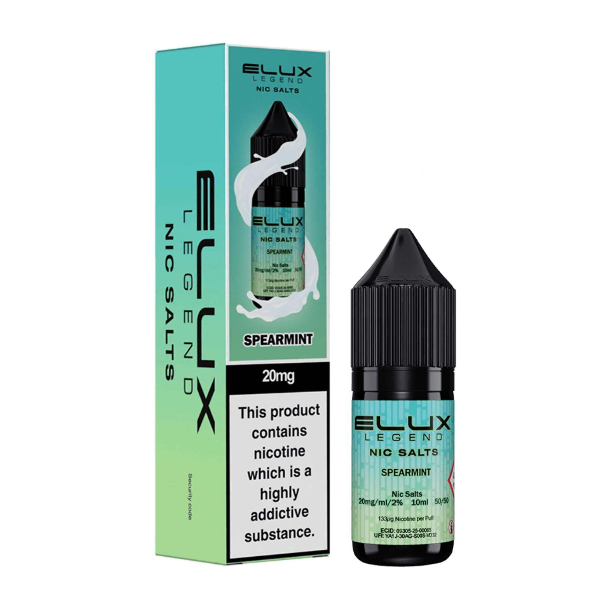 New Flavour ELUX SALTS - Spearmint - Electromist.co.ukE-LiquidElux