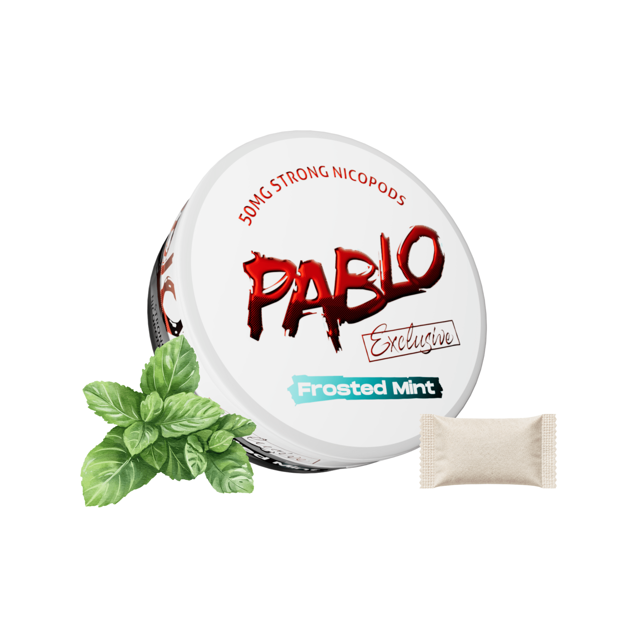 Pablo Nicotine Pouches - Frosted Mint (50mg) - Electromist.co.ukNicotine PouchesPablo