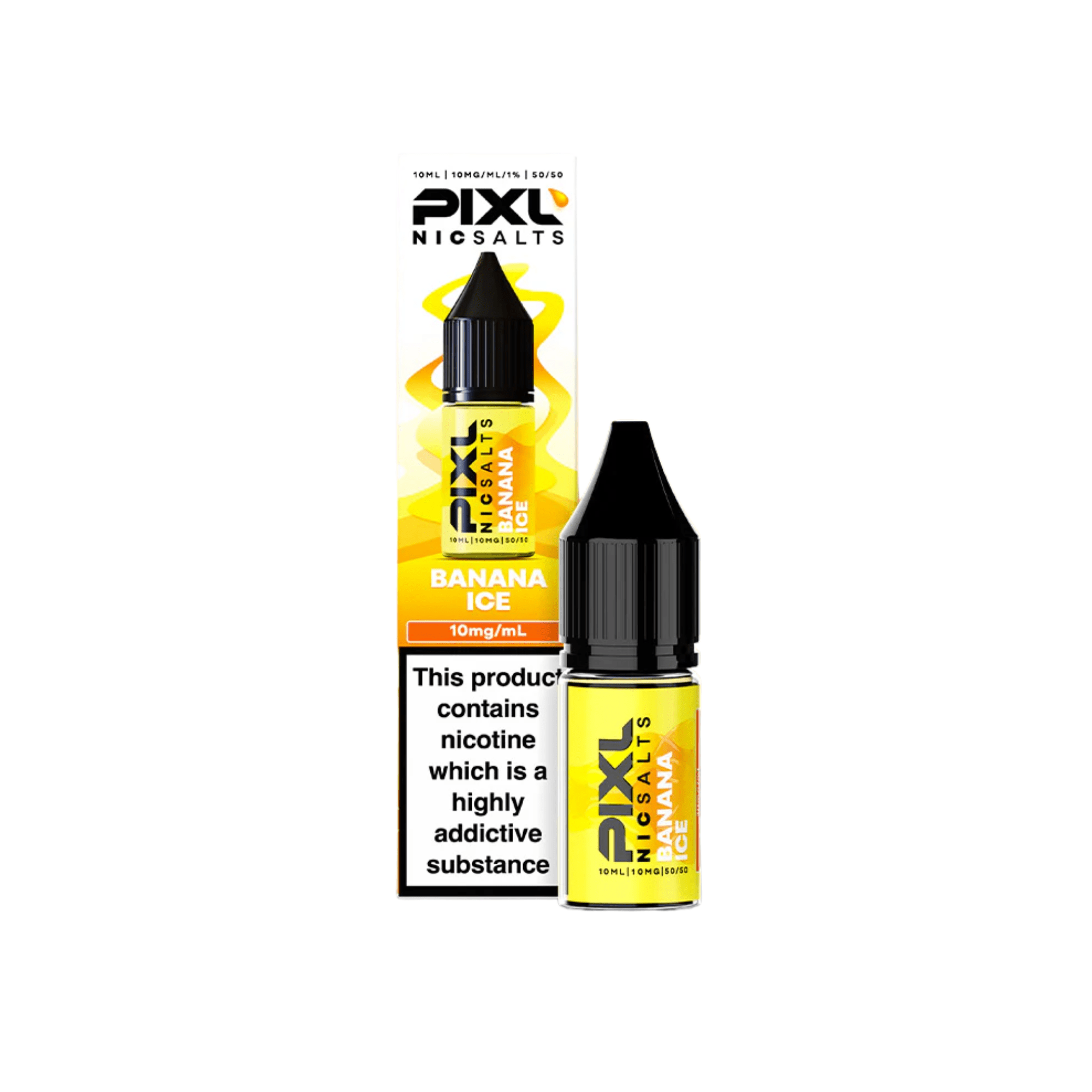 PIXL Nic Salts 10ml - Banana Ice - Electromist.co.ukE - LiquidPIXL