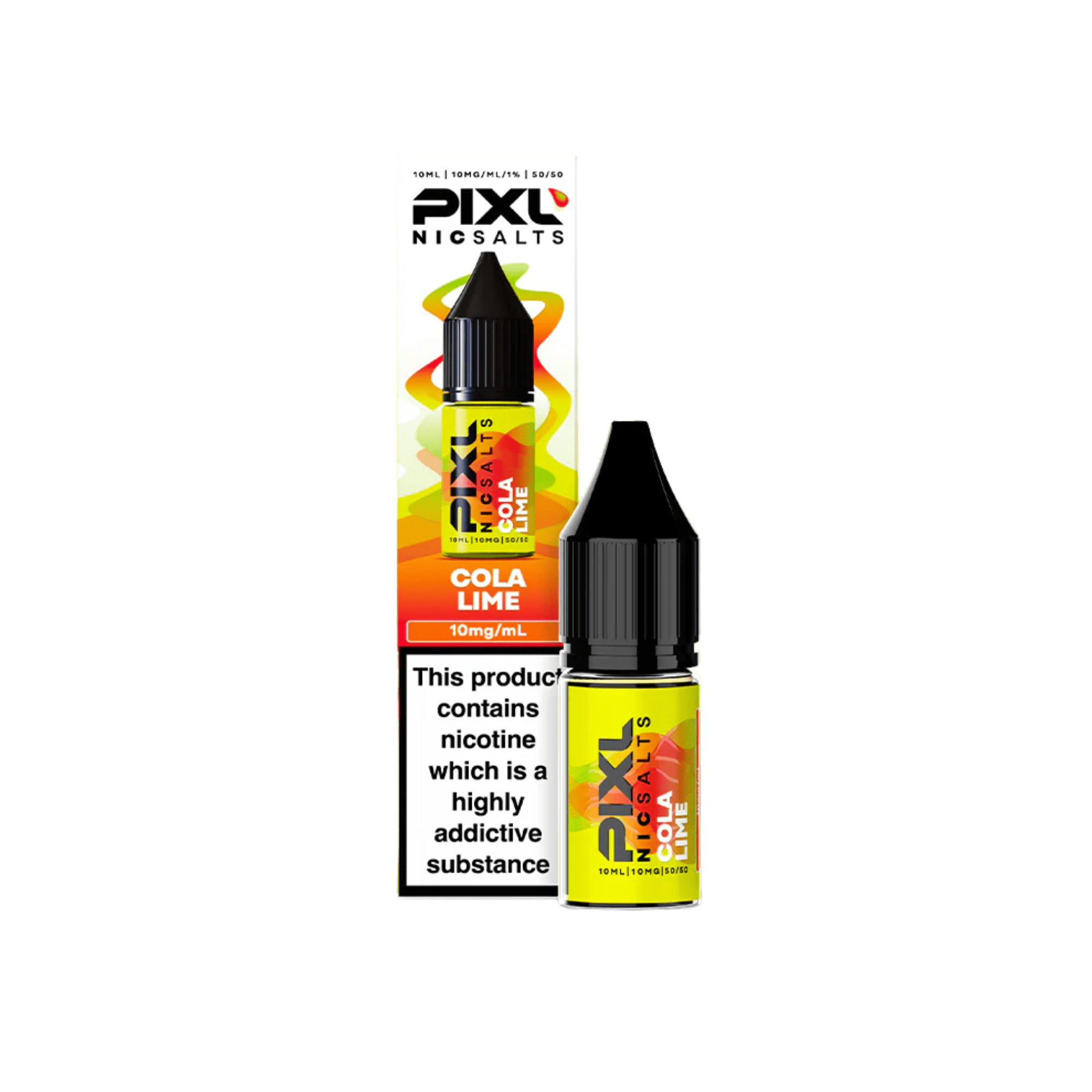 PIXL Nic Salts 10ml - Cola Lime - Electromist.co.ukE - LiquidPIXL