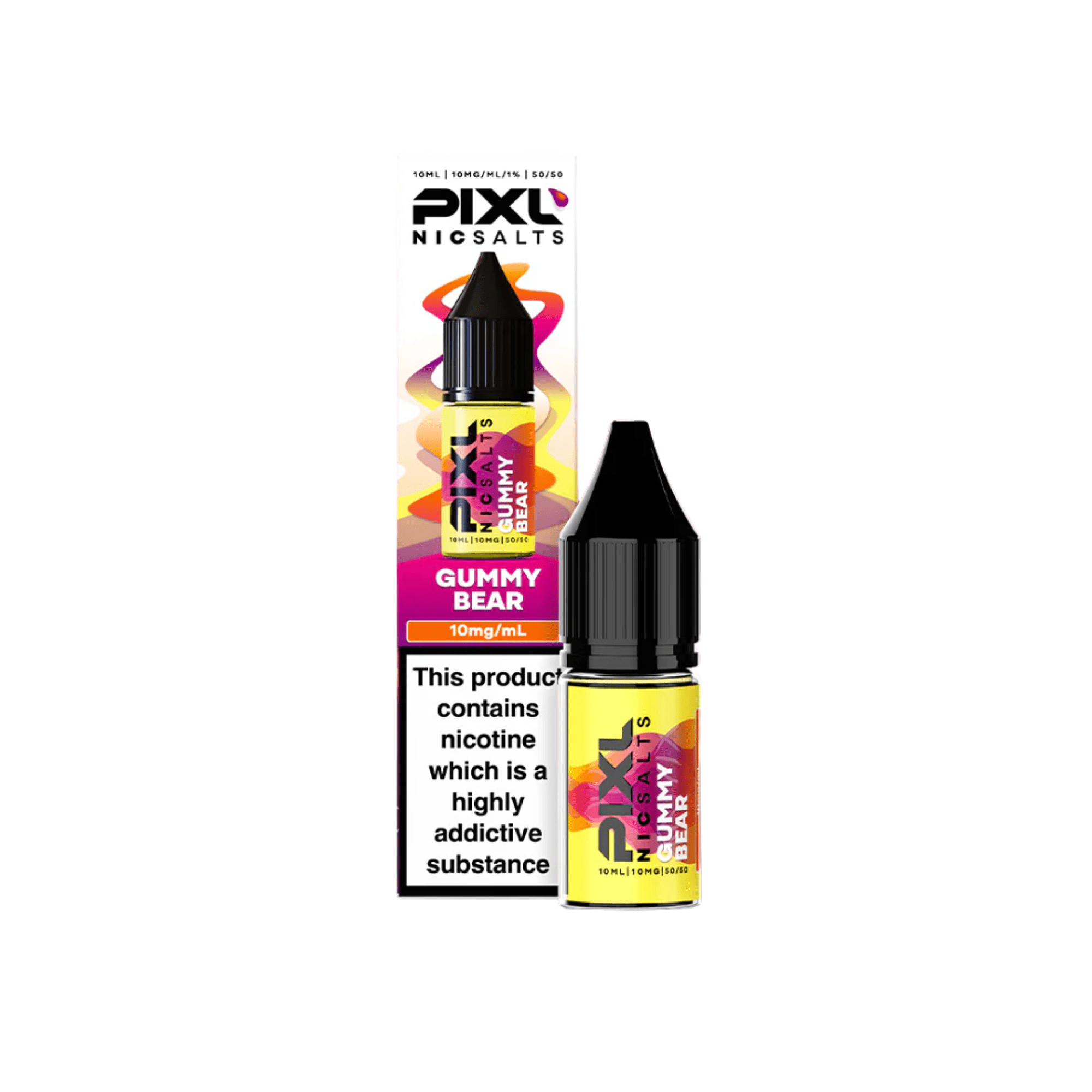 PIXL Nic Salts 10ml - Gummy Bear - Electromist.co.ukE - LiquidPIXL