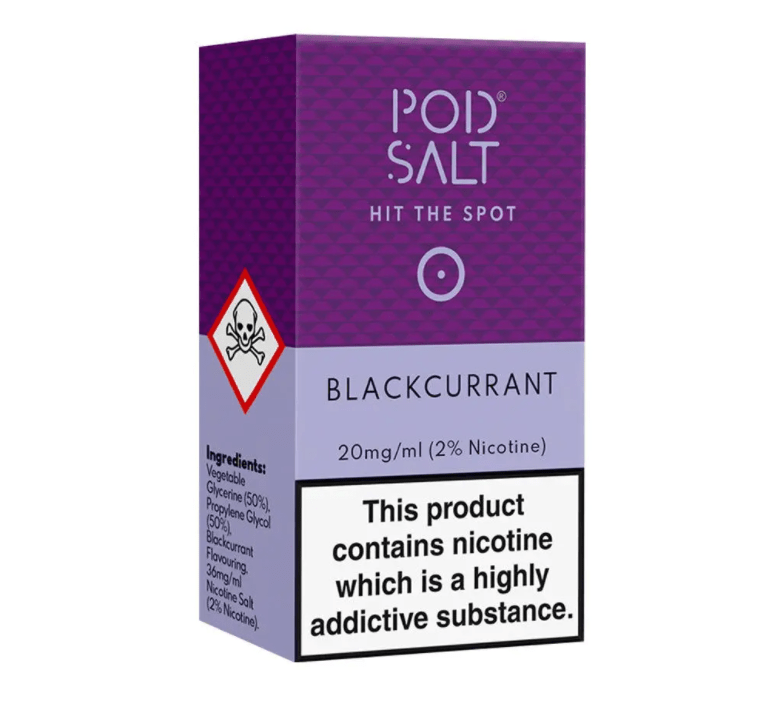 Pod Salt Blackcurrant - Electromist.co.ukE - LiquidPod Salts