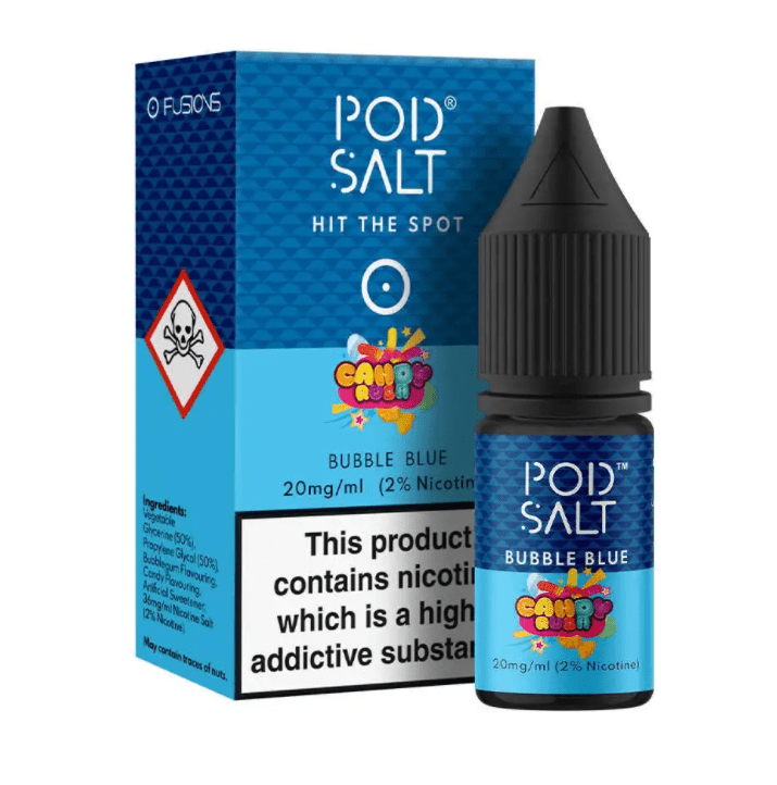 Pod Salt Bubble Blue - Electromist.co.ukE - LiquidPod Salts