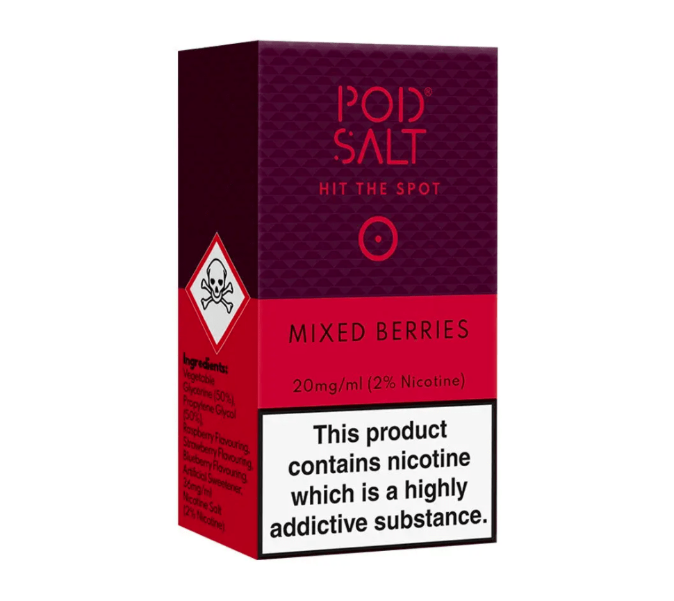 Pod Salt Mixed Berries - Electromist.co.ukEliquidPod Salts