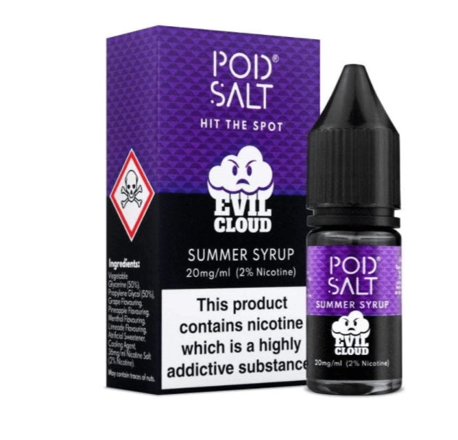 Pod Salt Summer Syrup - Electromist.co.ukEliquidPod Salts