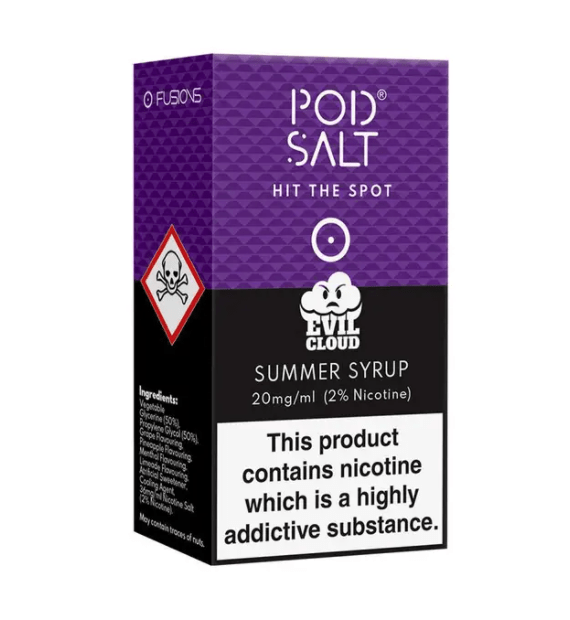 Pod Salt Summer Syrup - Electromist.co.ukEliquidPod Salts