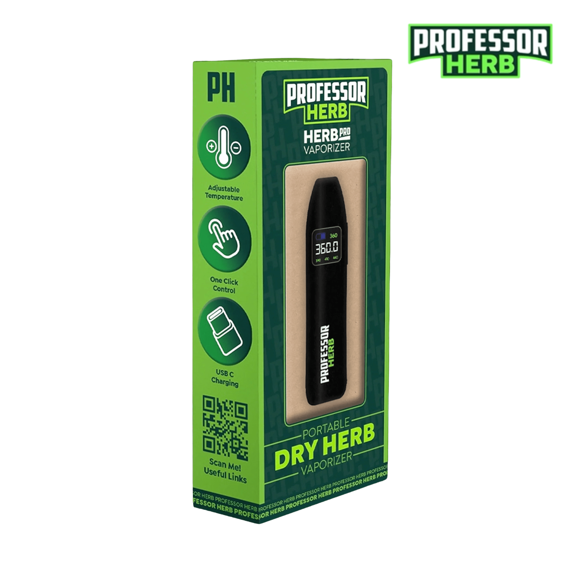 Professor Herb - Herb Pro Dry Herb Vaporizer - Electromist.co.ukElectromist.co.uk