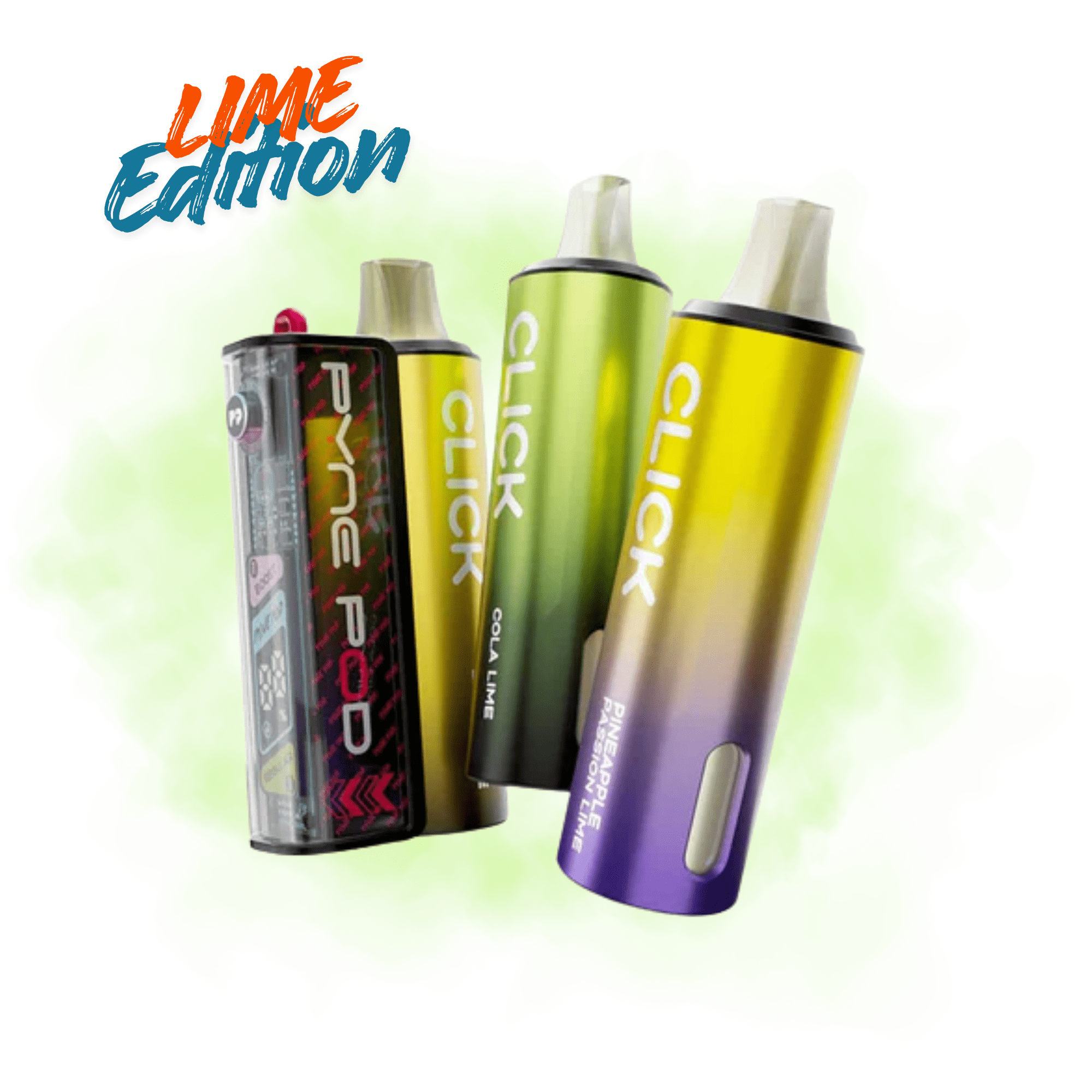 PYNE POD 50K Click Kit - Lime Edition - Electromist.co.ukPod kitsPyne Pod