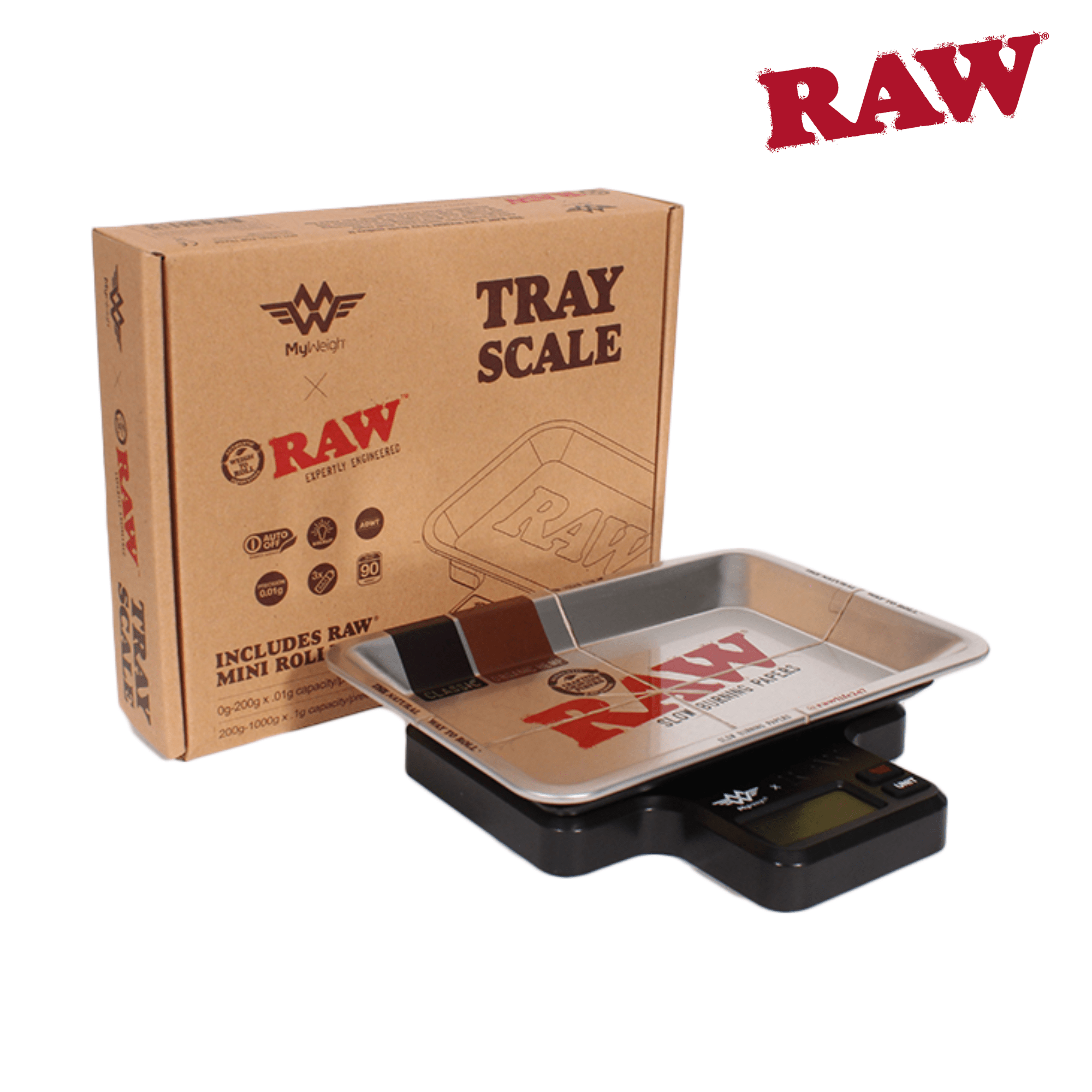 RAW x MY WEIGH - Tray Scale - Electromist.co.ukRAW