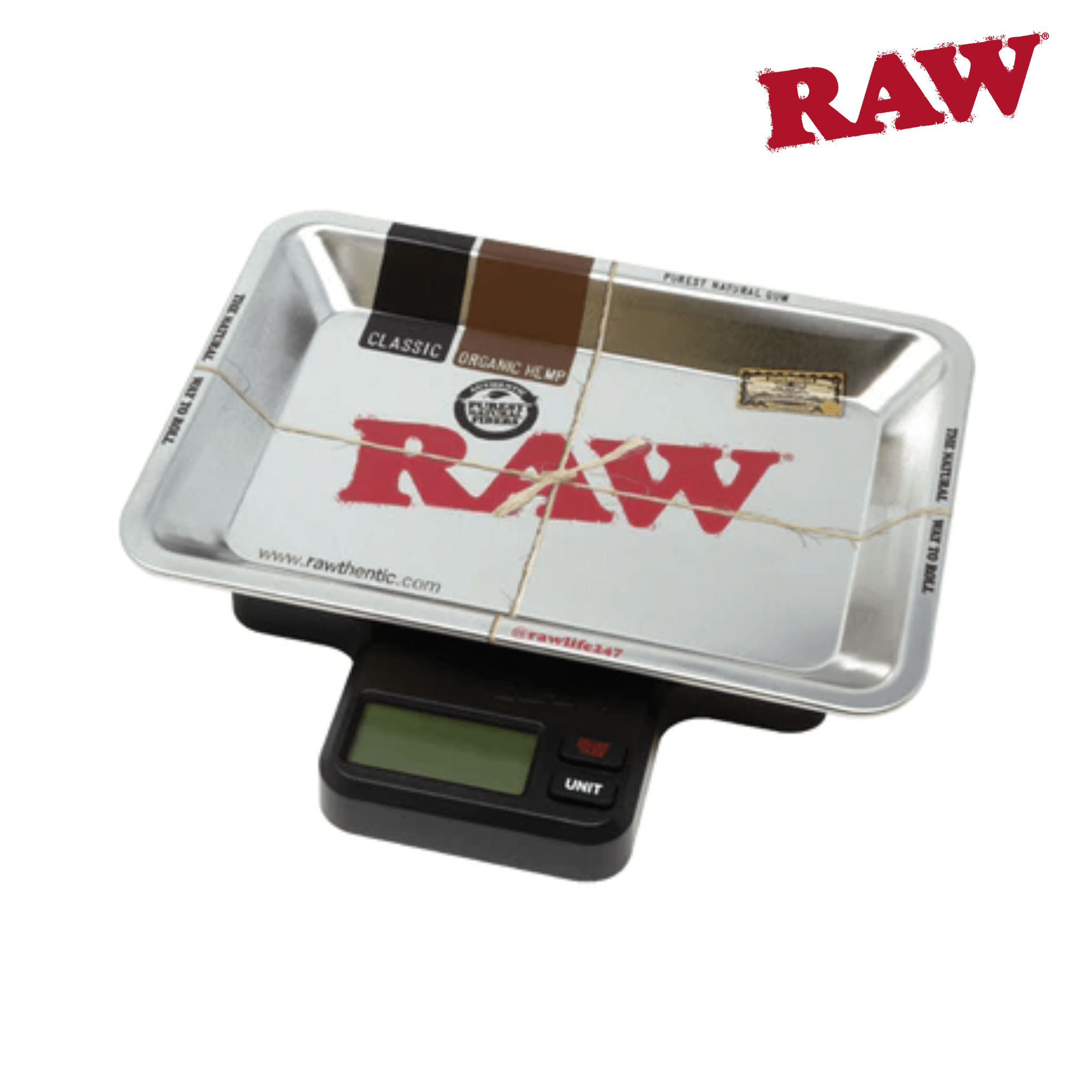 RAW x MY WEIGH - Tray Scale - Electromist.co.ukRAW