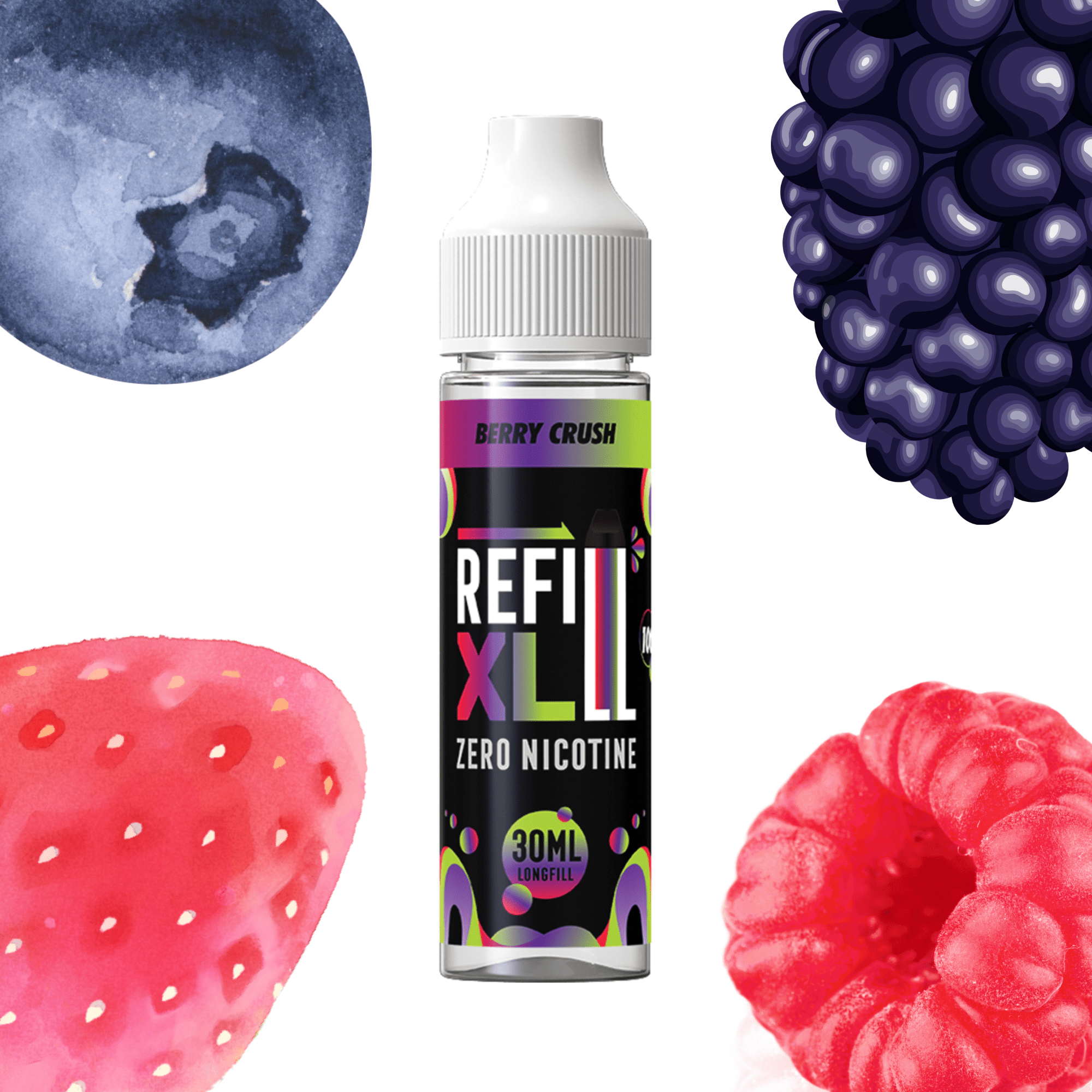 Refill XL – Berry Crush 30ml - Electromist.co.ukRefill