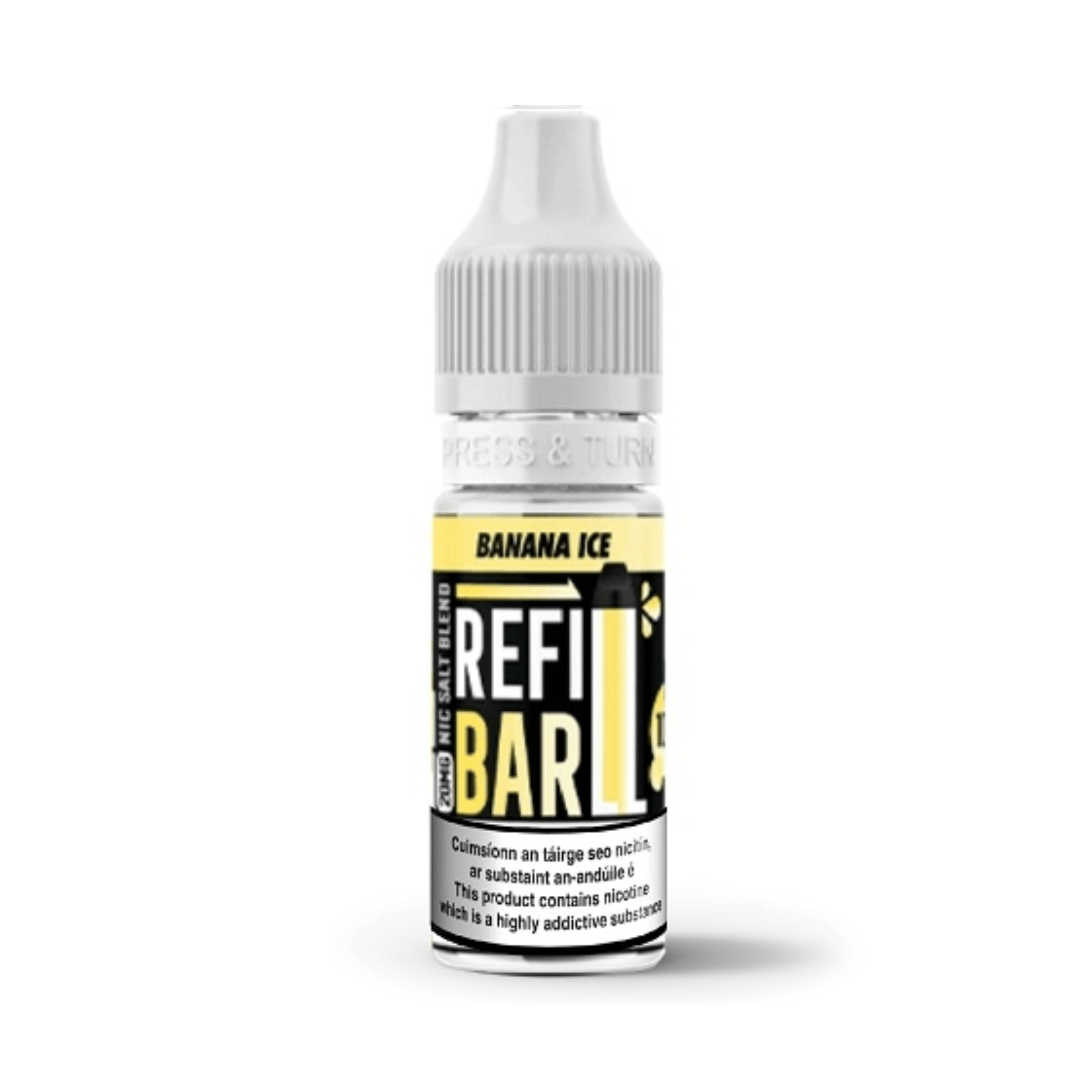 Refill Bar - Banana Ice 10ml - Electromist.co.ukE - LiquidRefill Bar