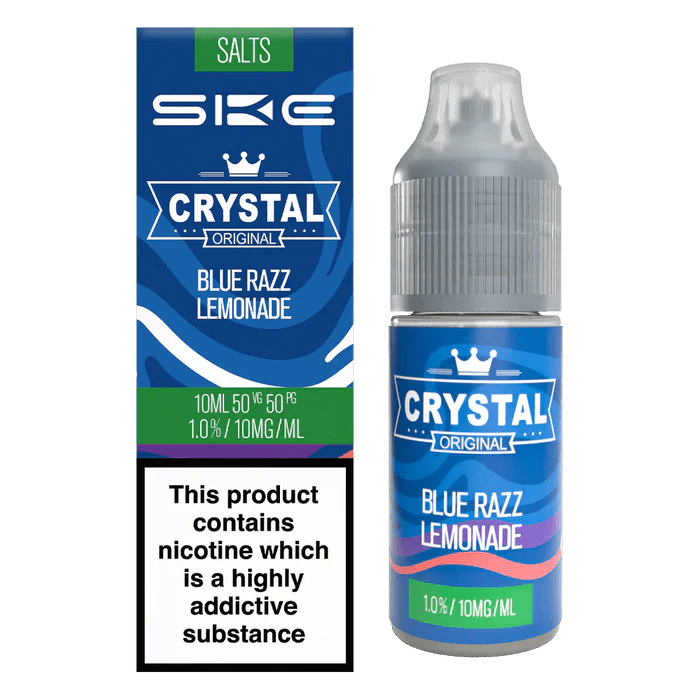 Crystal Salts - Blue Razz Lemonade 10ml - Electromist.co.ukE - LiquidSKE Crystal