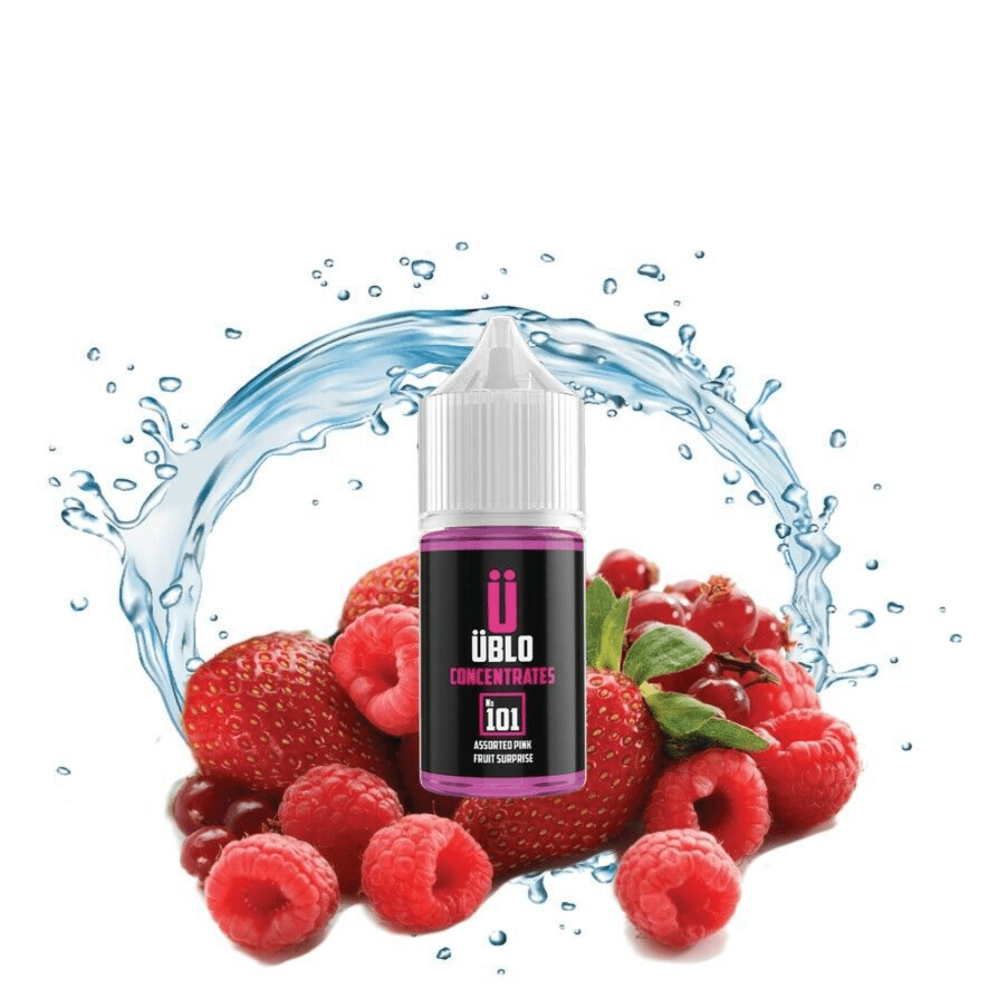 ÜBLO No101 - Assorted Pink Fruit Surprise 10ml - Electromist.co.ukE - LiquidUblo