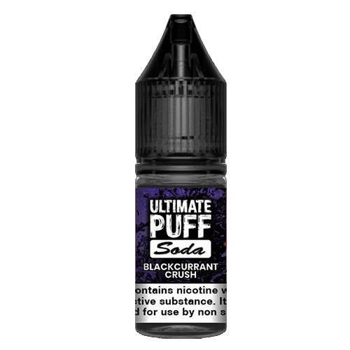 Ultimate Puff Soda E - Liquid - Blackcurrant Crush 50/50 10ml - Electromist.co.ukEliquidUltimate Puff