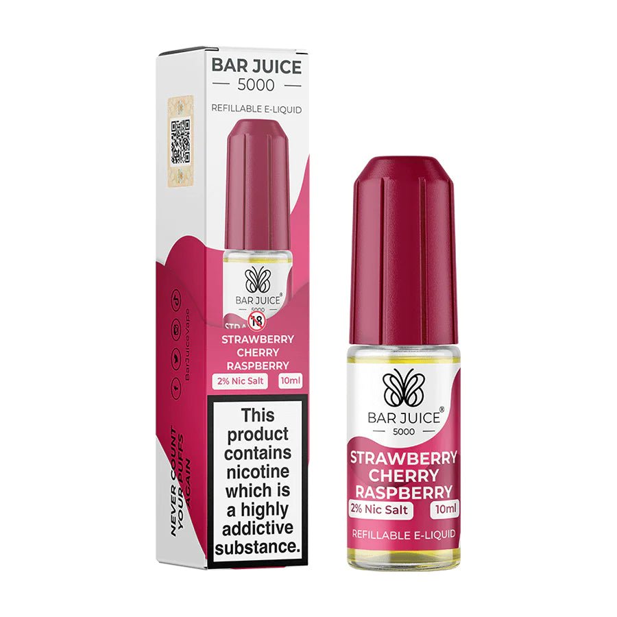 Bar 5000 - Strawberry Cherry Raspberry 10ml - Electromist.co.ukE - LiquidBar Juice