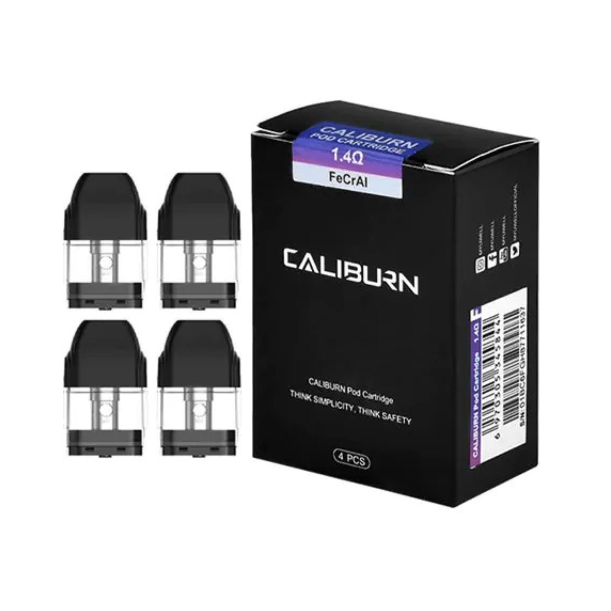 Uwell Carliburn FeCrAl 1.4ohm (single) - Electromist.co.ukpodsUwell