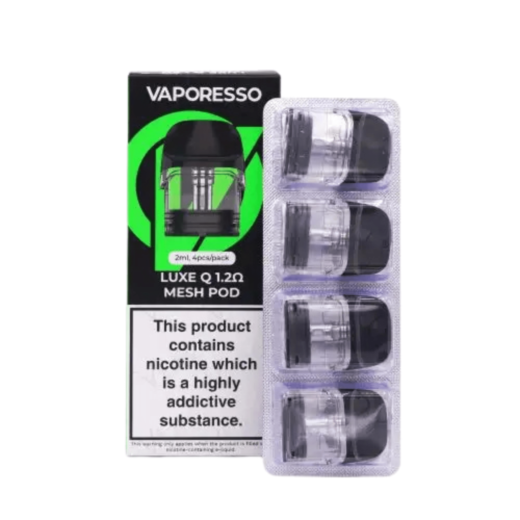 Vaporesso LUXE Q 1.2ohm Mesh Pods (pack of 2) - Electromist.co.ukpodsVaporesso
