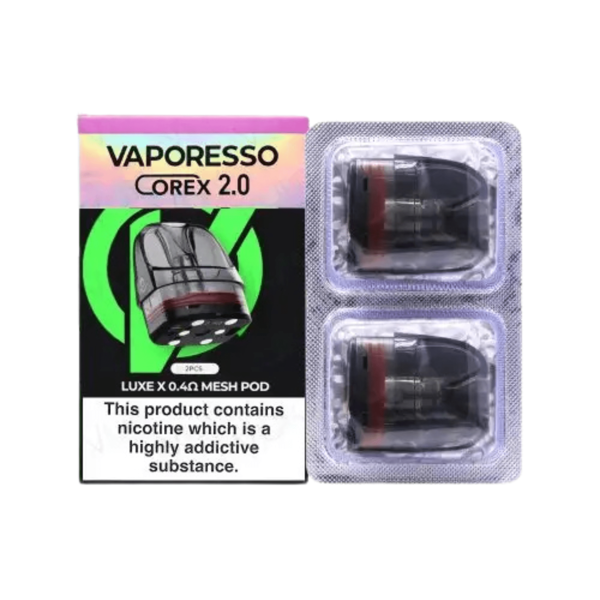 Vaporesso LUXE X Pods 0.4 ohm (pack of 2) - Electromist.co.ukpodsVaporesso