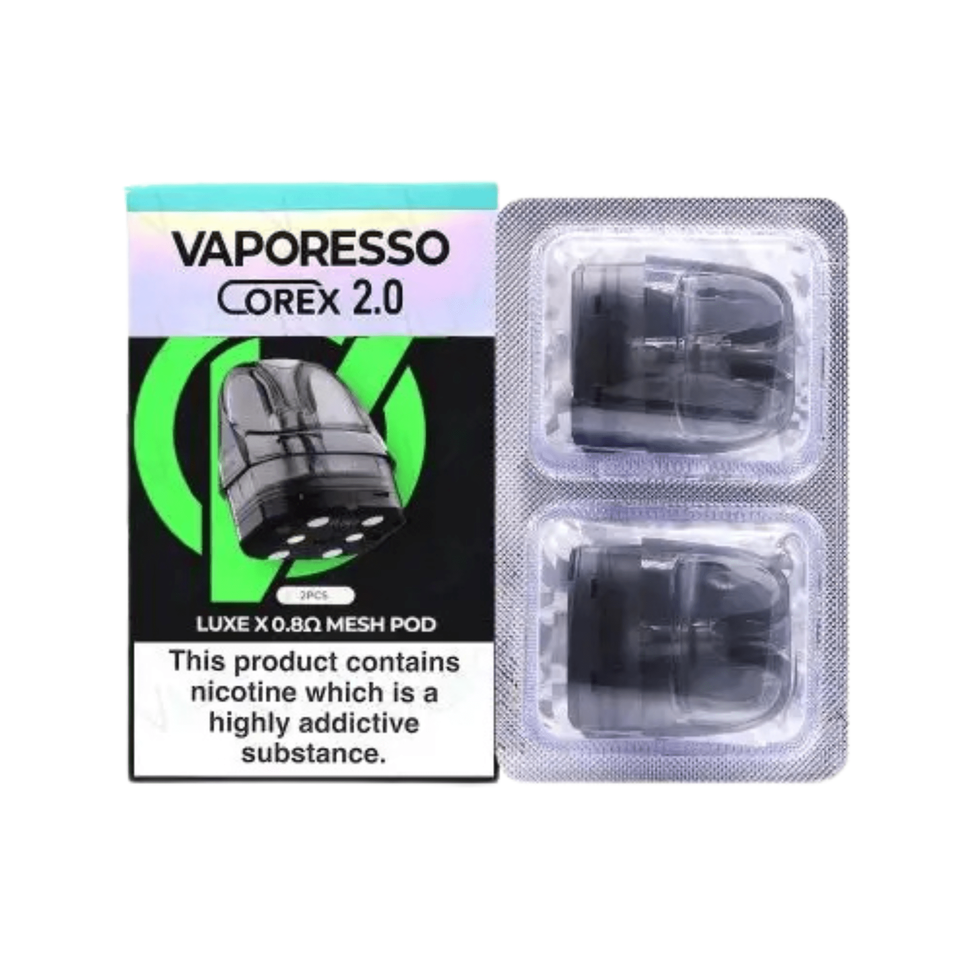 Vaporesso LUXE X Pods 0.8ohm (pack of 2) - Electromist.co.ukpodsVaporesso