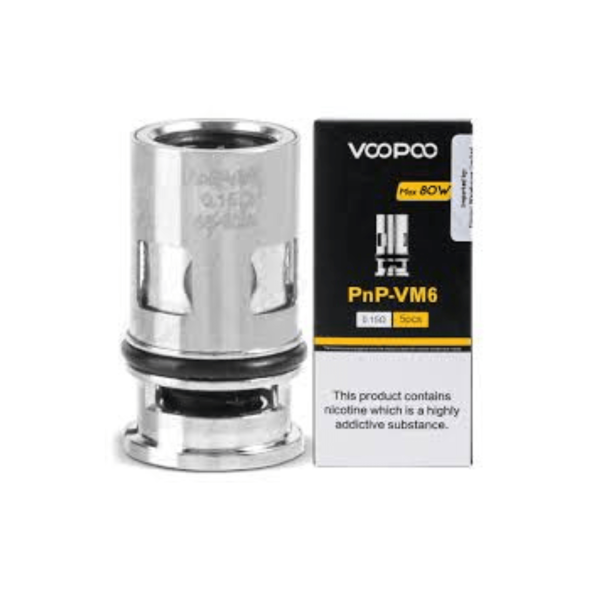voopoo pnp vm6 coils Voopoo PNP VM6 Coils (5 Pack) - 0.15ohm
