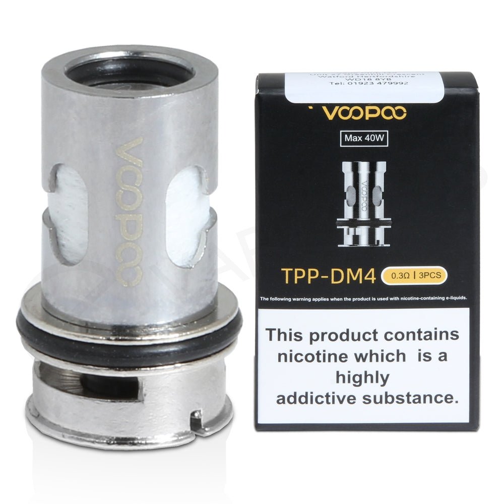 Voopoo TPP - DM4 0.3 Drag Coils - Electromist.co.ukCoilVoopoo